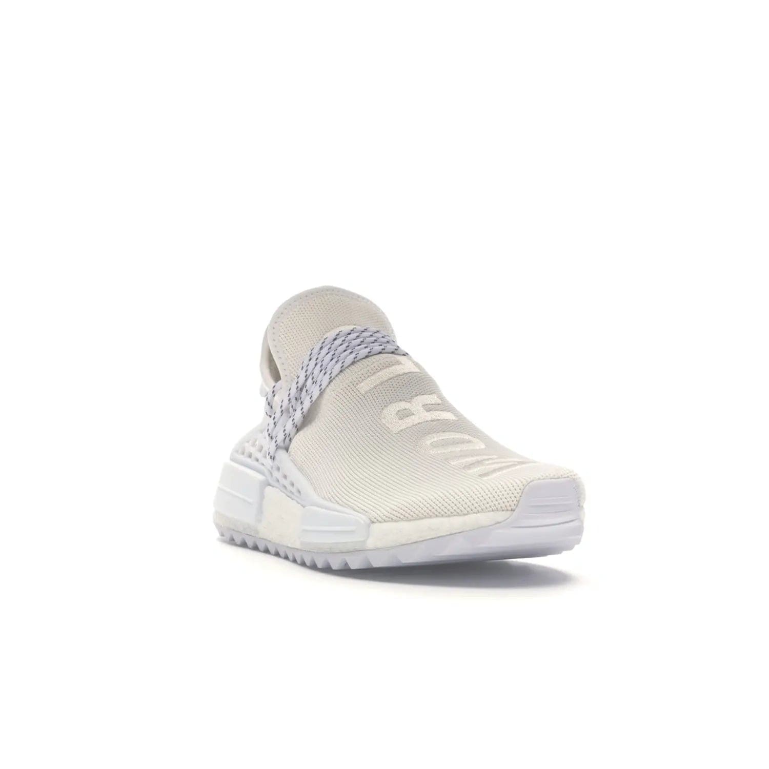 adidas Human Race NMD Pharrell Blank Canvas - Image 7 - Only at www.BallersClubKickz.com - Add a touch of festival vibes to your wardrobe with these adidas NMD Human Race Blank Canvas. Collab with Pharrell and adidas. Ultra-popular shoes released in Feb 2018. Place a Bid/Ask today.