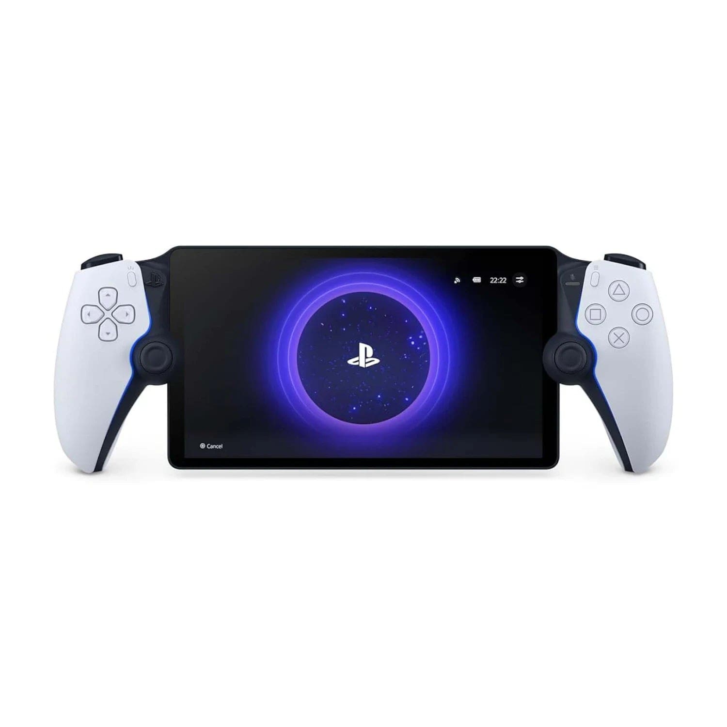Sony PlayStation Portal Remote Player White - Image 1 - Only at www.BallersClubKickz.com - Sony's PlayStation Portal Remote Player lets you experience cloud gaming anytime, anywhere. This handheld device boasts an 8-inch LCD screen with 1080p resolution, DualSense features, USB-C port, speakers, 3.5mm headphone jack, Wi-Fi connectivity and is priced at an affordable $199.99. Immerse yourself in the closest PS5 gaming experience while on-the-go.