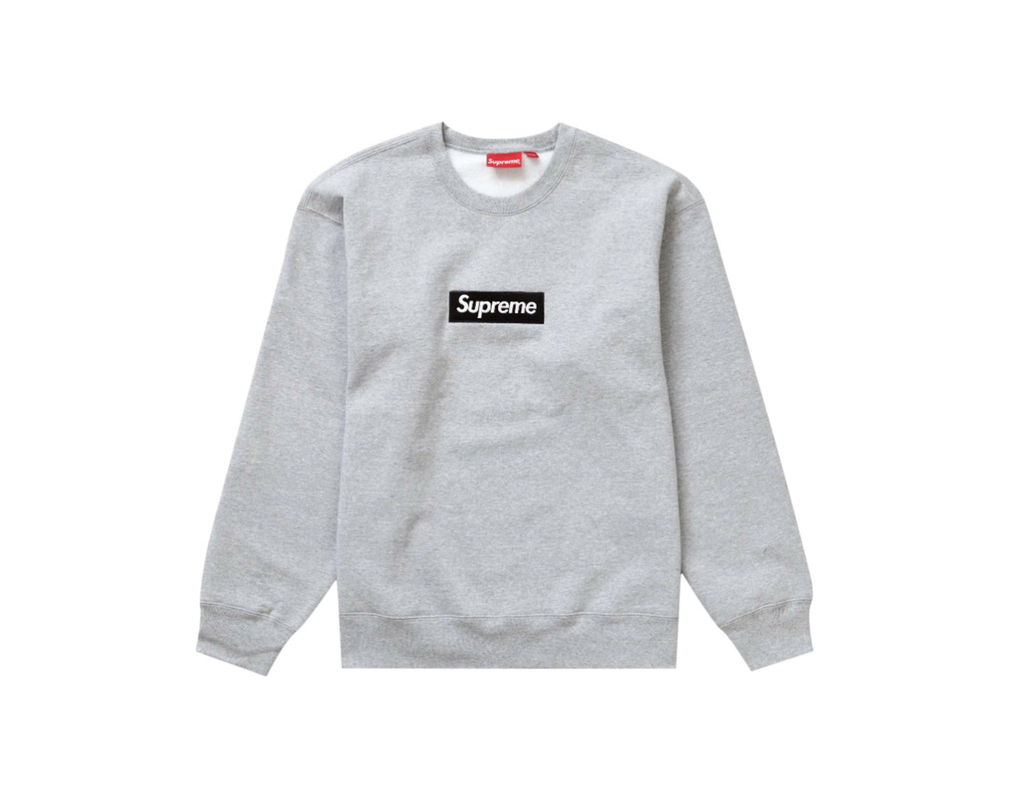 Supreme Box Logo Crewneck FW22 - Image 02 - Only at www.BallersClubKickz.com - These Supreme Box Logo Crewnecks FW22 were available in December of 2022.