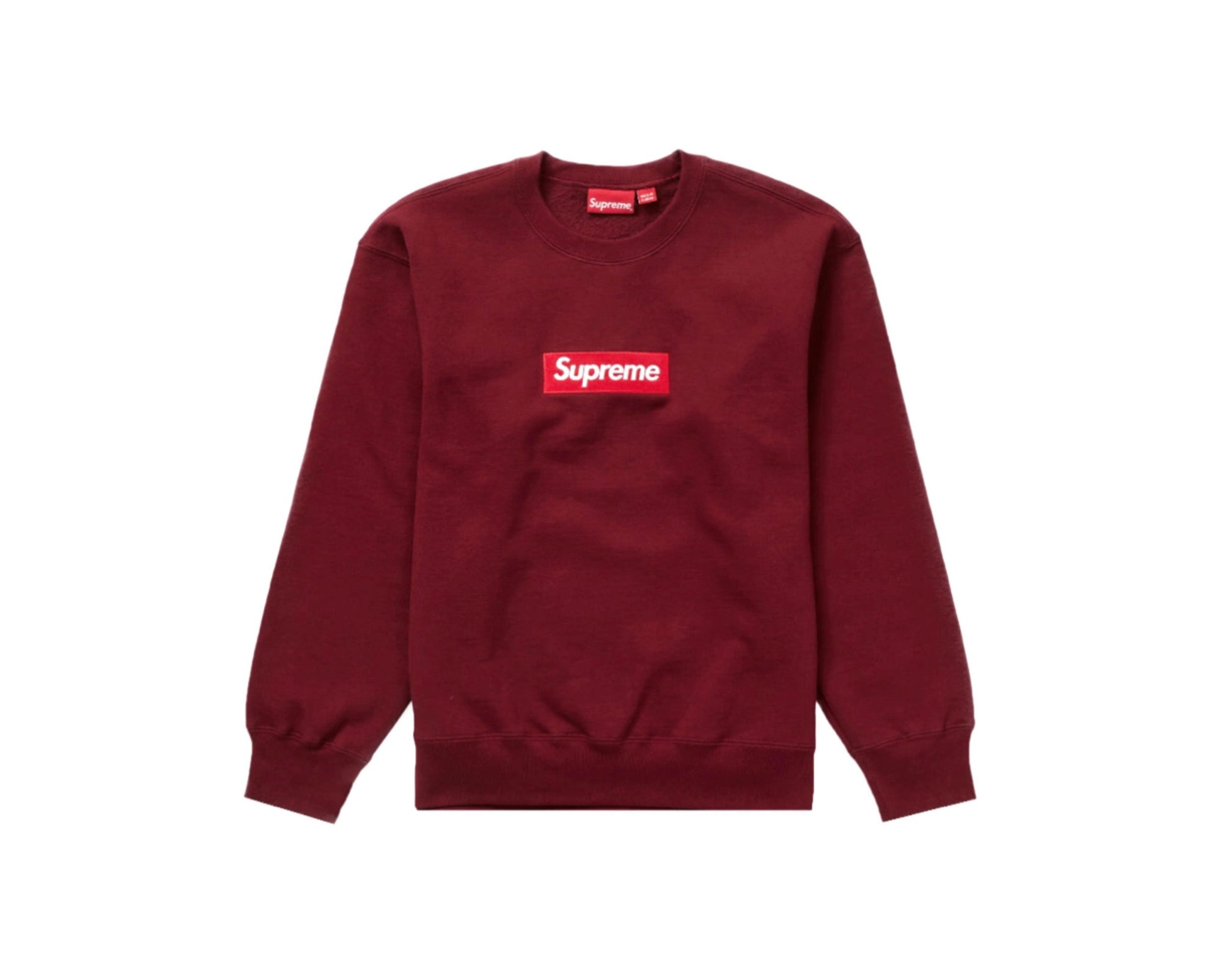 Supreme Box Logo Crewneck FW22 - Image 05 - Only at www.BallersClubKickz.com - These Supreme Box Logo Crewnecks FW22 were available in December of 2022.