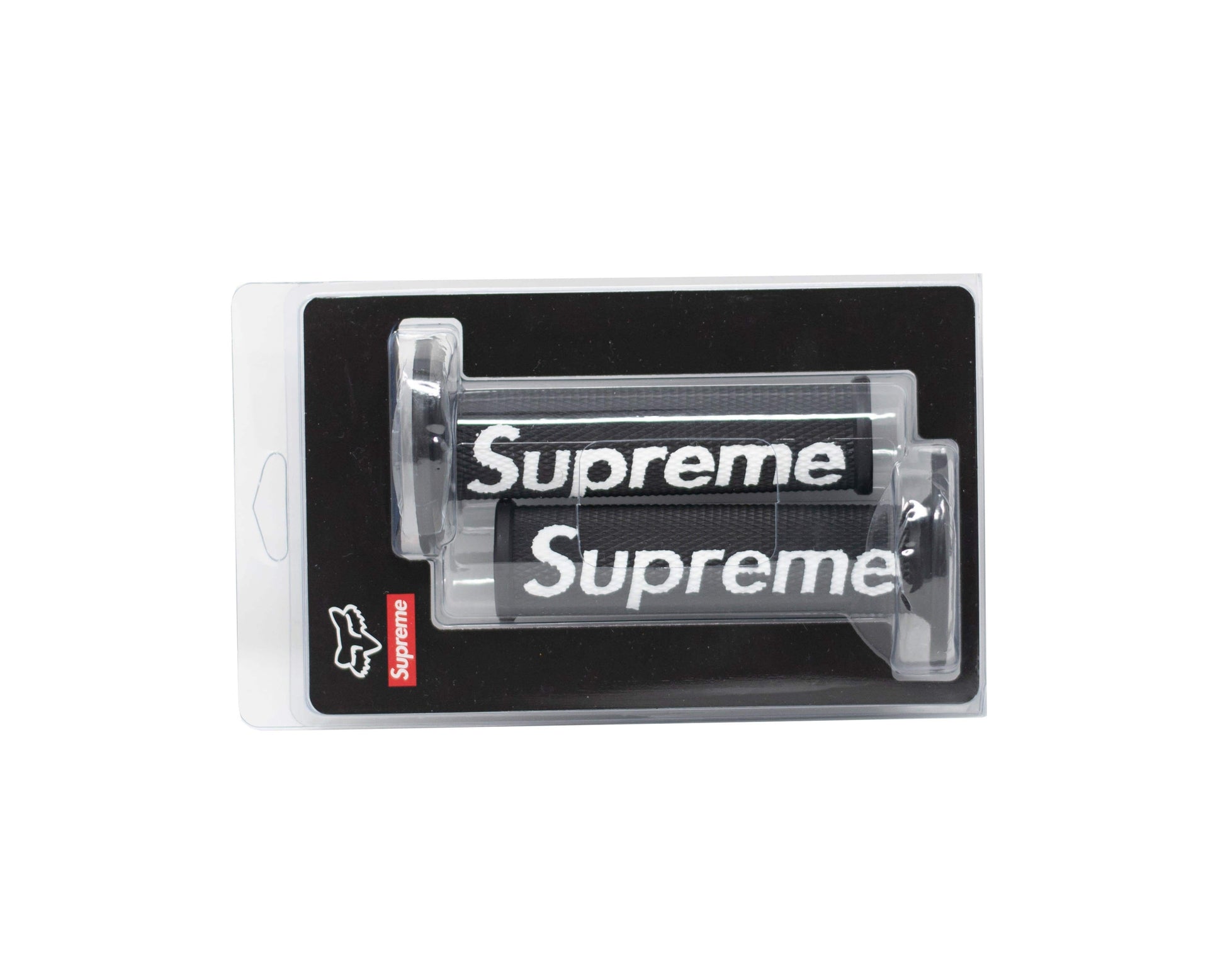 Supreme Fox Racing Moto Hand Grip Black - Image 01 - Only at www.BallersClubKickz.com - This Supreme Fox Racing Moto Hand 'Grip Black' was featured in SS18.