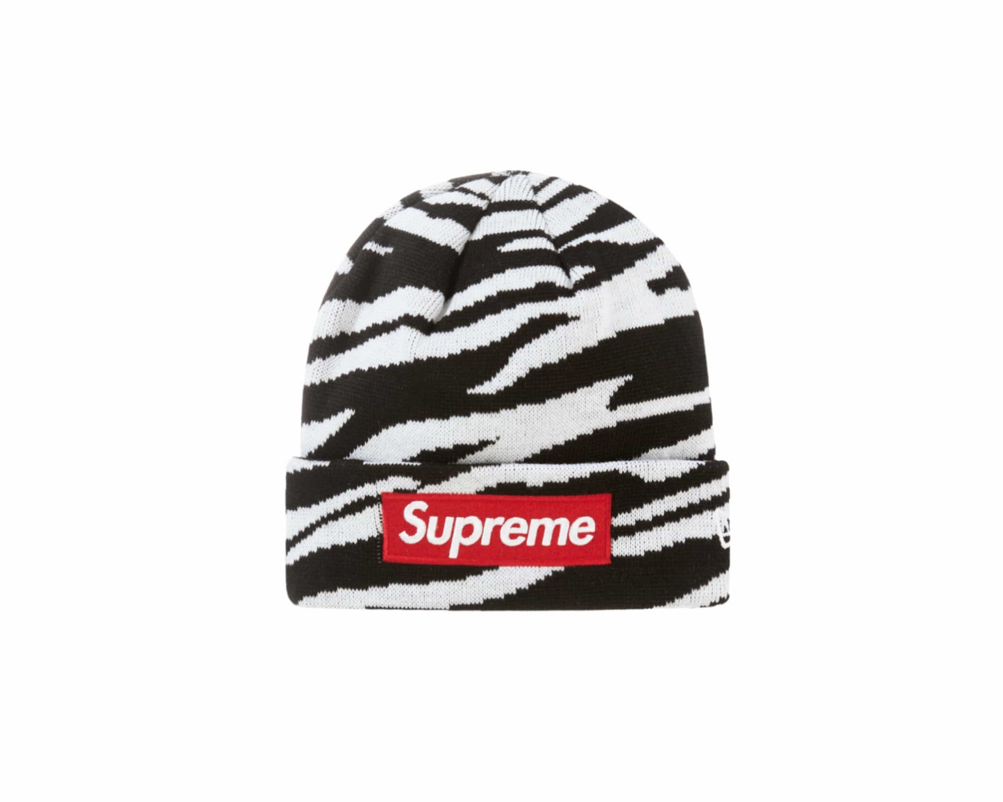 Supreme New Era Box Logo Beanie FW22 - Image 15 - Only at www.BallersClubKickz.com - These Supreme New Era Box Logo Beanies FW22 were available in December of 2022.