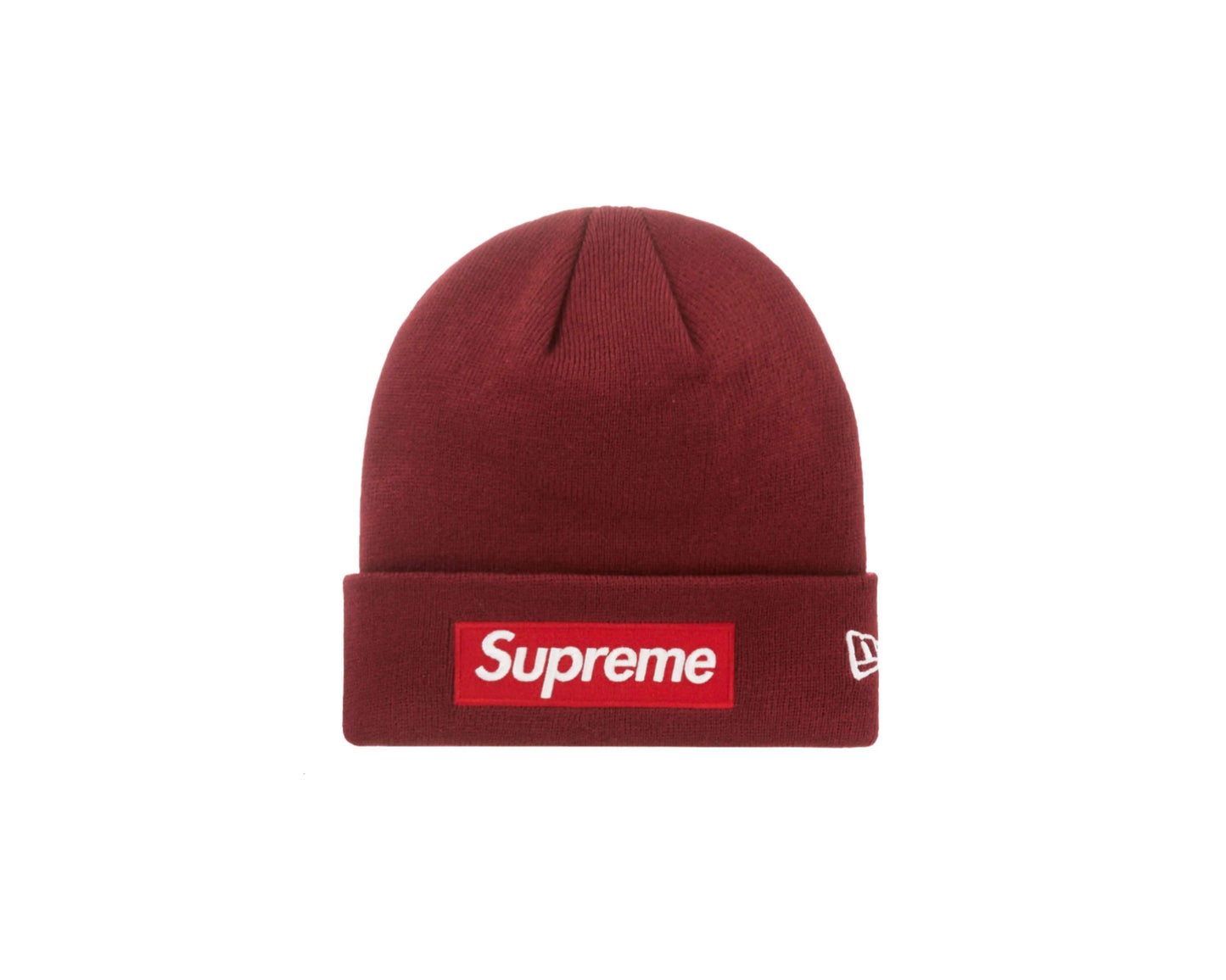 Supreme New Era Box Logo Beanie FW22 - Image 09 - Only at www.BallersClubKickz.com - These Supreme New Era Box Logo Beanies FW22 were available in December of 2022.
