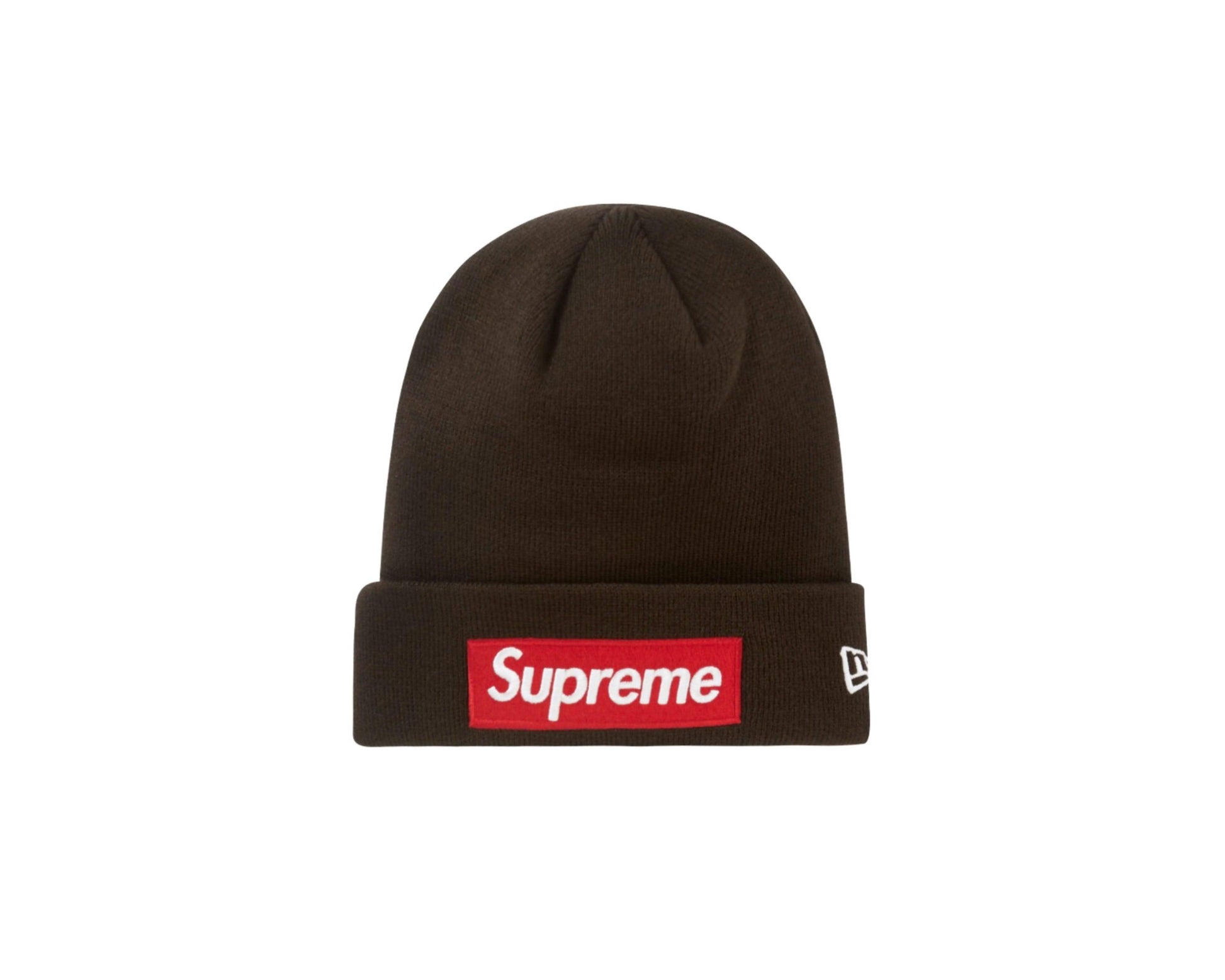 Supreme New Era Box Logo Beanie FW22 - Image 07 - Only at www.BallersClubKickz.com - These Supreme New Era Box Logo Beanies FW22 were available in December of 2022.
