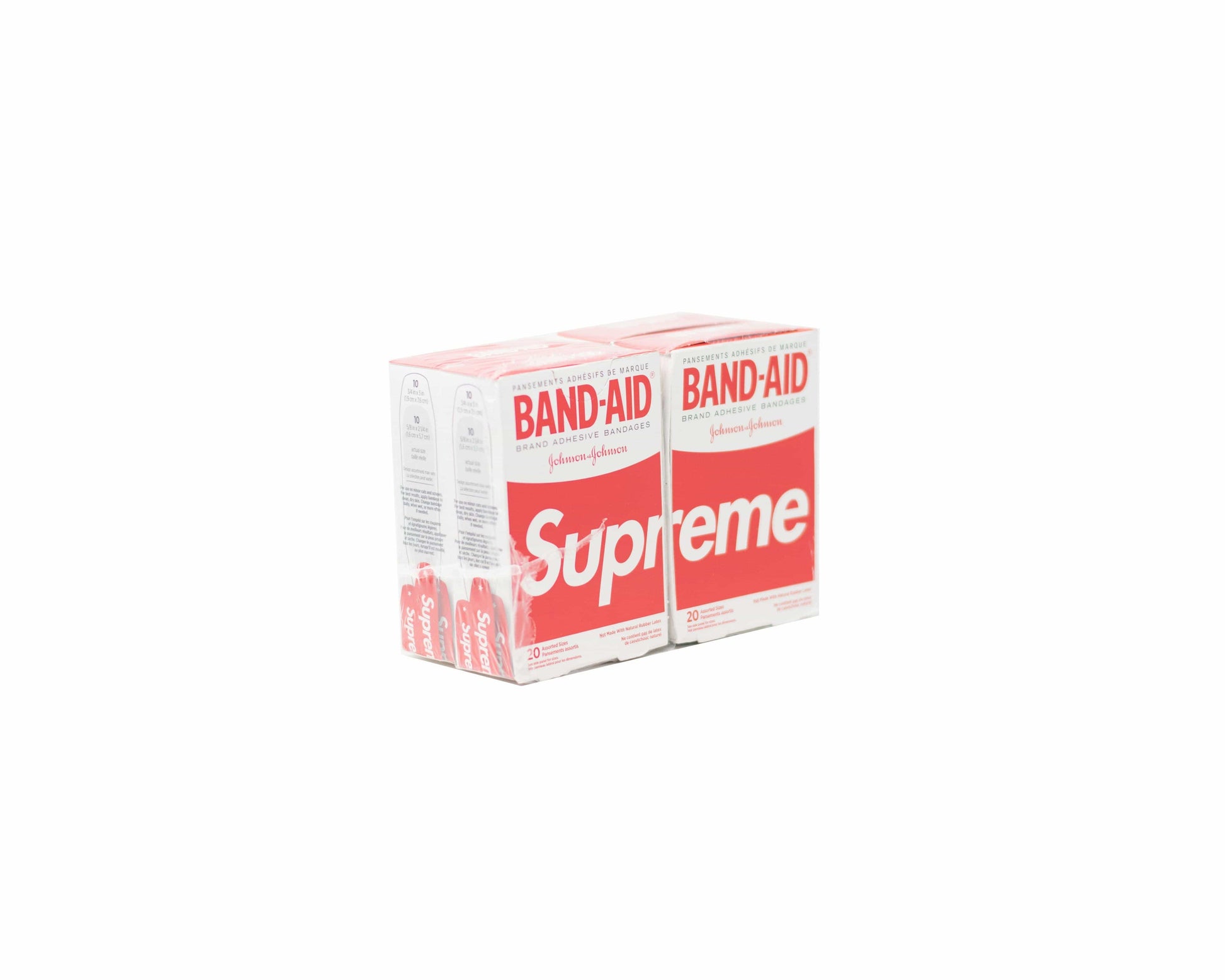 Supreme x Band Aid - Image 03 - Only at www.BallersClubKickz.com - This Supreme x Band Aid was featured in SS19.