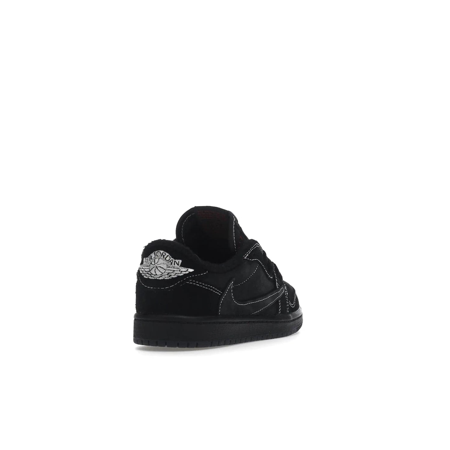 Jordan 1 Retro Low OG SP Travis Scott Black Phantom (PS) - Image 31 - Only at www.BallersClubKickz.com - Kids' Air Jordan 1 Retro Low OG SP Travis Scott 'Black Phantom' PS: A bold upper in black and Phantom features Travis Scott's signature branding. Swoosh, Cactus Jack, and Wings logos. Out Dec. 15th for $60.