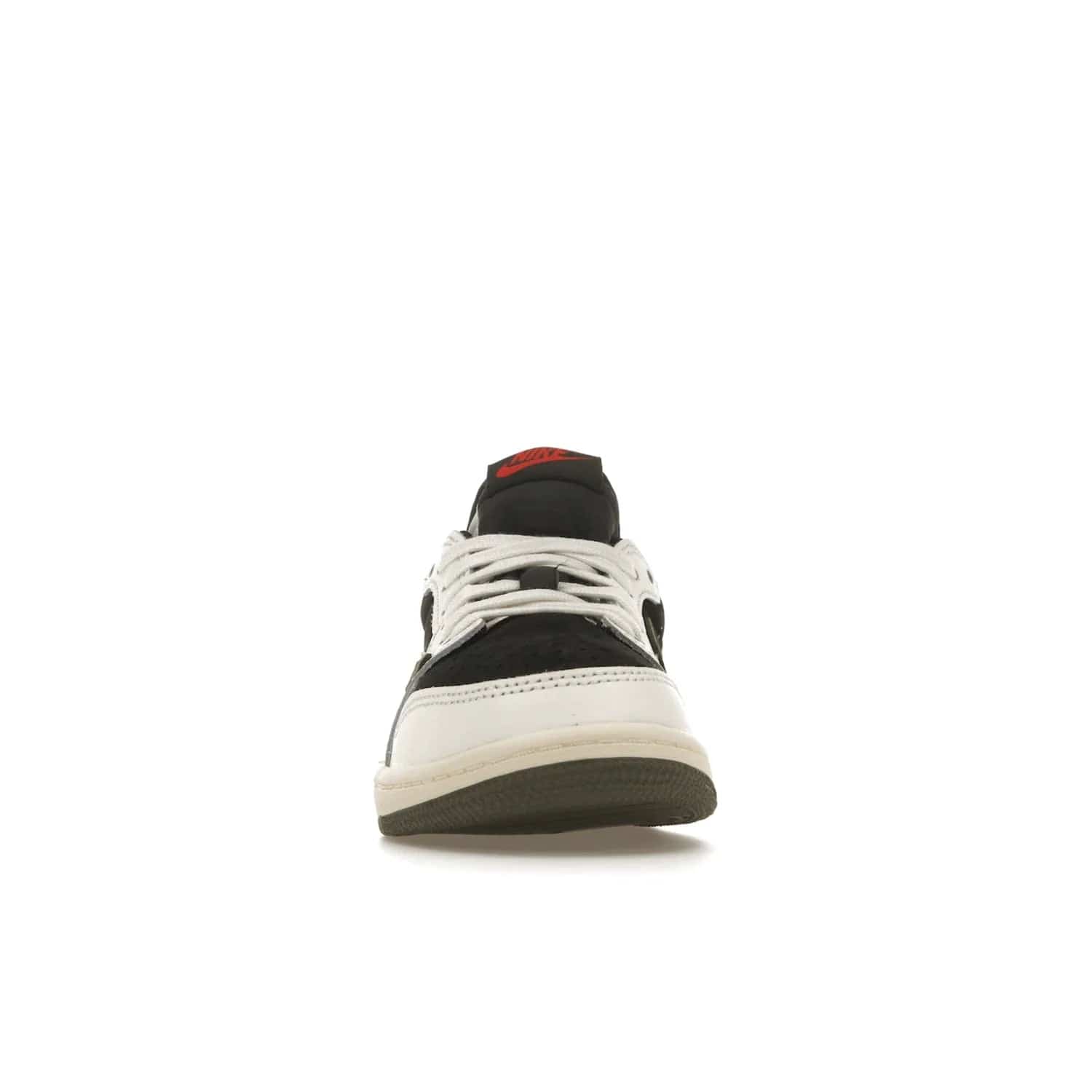 Jordan 1 Retro Low OG SP Travis Scott Olive (PS) - Image 10 - Only at www.BallersClubKickz.com - Jordan 1 Retro Low OG SP Travis Scott Olive: A Sail upper, Red and Black accents, and Olive midsole combine for a classic sneaker that is perfect for any style.
