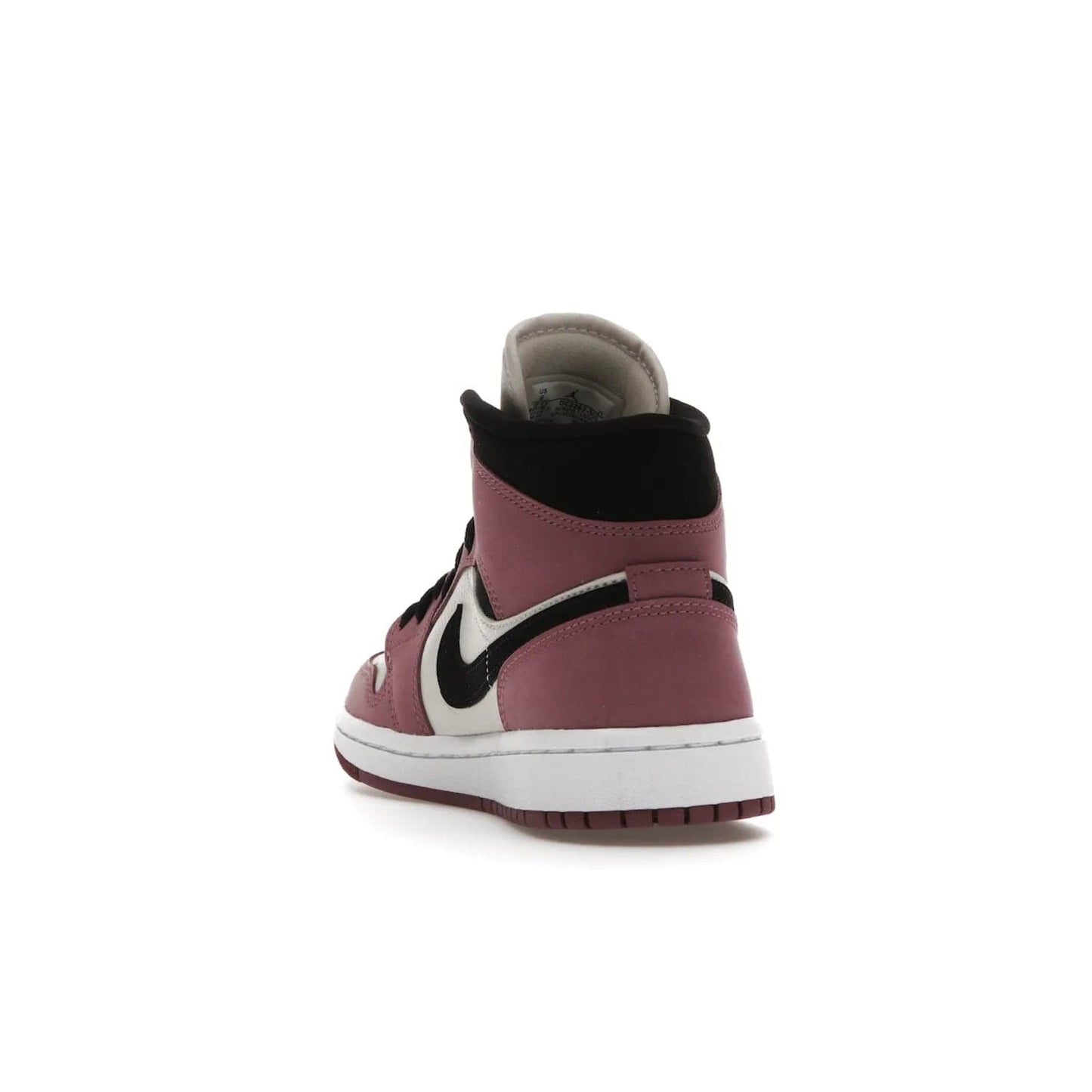 Jordan 1 Mid SE Light Mulberry (Women's) - Image 26 - Only at www.BallersClubKickz.com - Classic style meets performance with the Air Jordan 1 Mid Light Mulberry (Women's). Sleek leather overlays and light bone detailing bring out the best of this classic sneaker, perfect for the active woman on-the-go. Available March 2022.