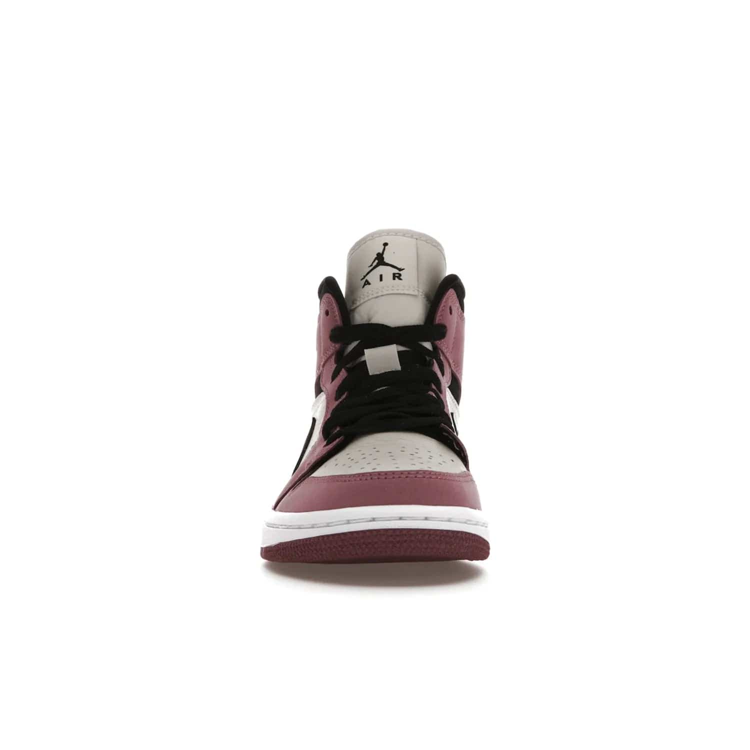 Jordan 1 Mid SE Light Mulberry (Women's) - Image 10 - Only at www.BallersClubKickz.com - Classic style meets performance with the Air Jordan 1 Mid Light Mulberry (Women's). Sleek leather overlays and light bone detailing bring out the best of this classic sneaker, perfect for the active woman on-the-go. Available March 2022.