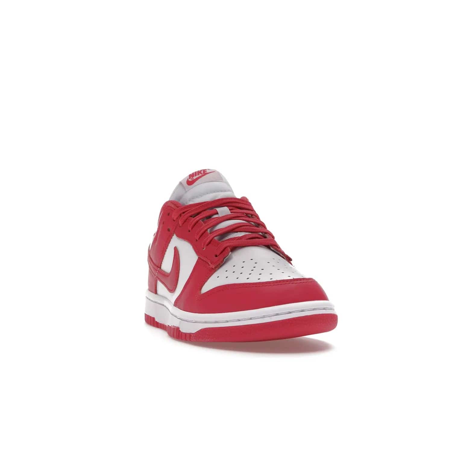 Nike Dunk Low Archeo Pink (Women's) - Image 8 - Only at www.BallersClubKickz.com - Introducing the stylish and comfortable Nike Dunk Low Archeo Pink (Women's). White/Archeo Pink colorway with white leather upper, pink overlays and Swooshes. Get yours now!