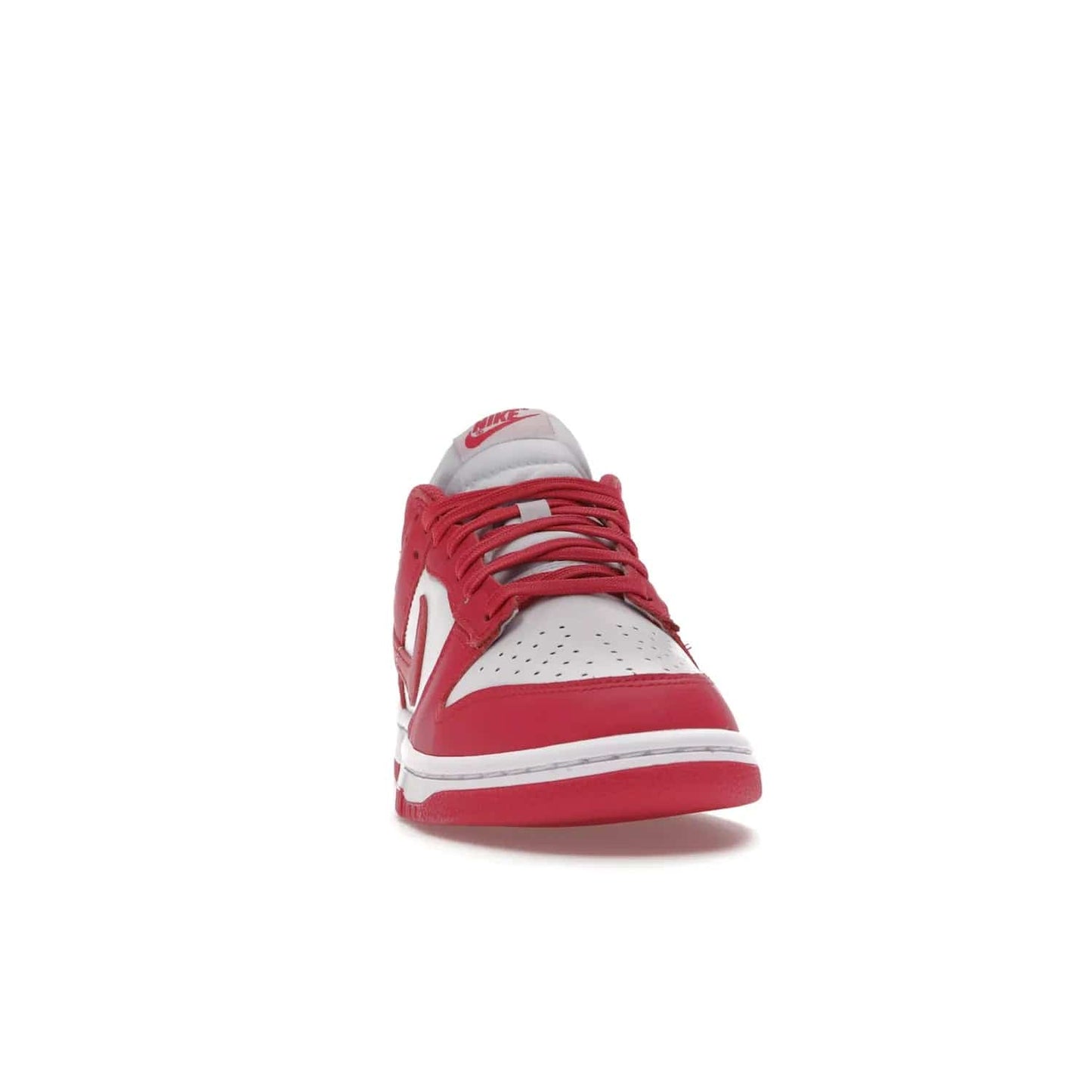 Nike Dunk Low Archeo Pink (Women's) - Image 9 - Only at www.BallersClubKickz.com - Introducing the stylish and comfortable Nike Dunk Low Archeo Pink (Women's). White/Archeo Pink colorway with white leather upper, pink overlays and Swooshes. Get yours now!