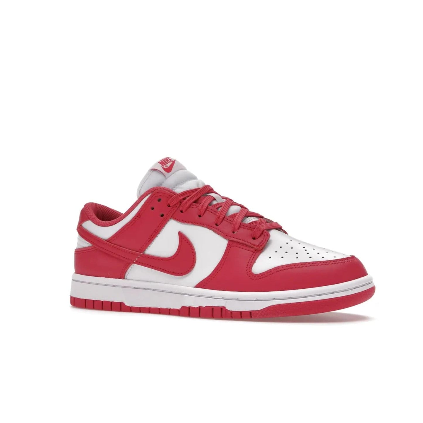 Nike Dunk Low Archeo Pink (Women's) - Image 4 - Only at www.BallersClubKickz.com - Introducing the stylish and comfortable Nike Dunk Low Archeo Pink (Women's). White/Archeo Pink colorway with white leather upper, pink overlays and Swooshes. Get yours now!