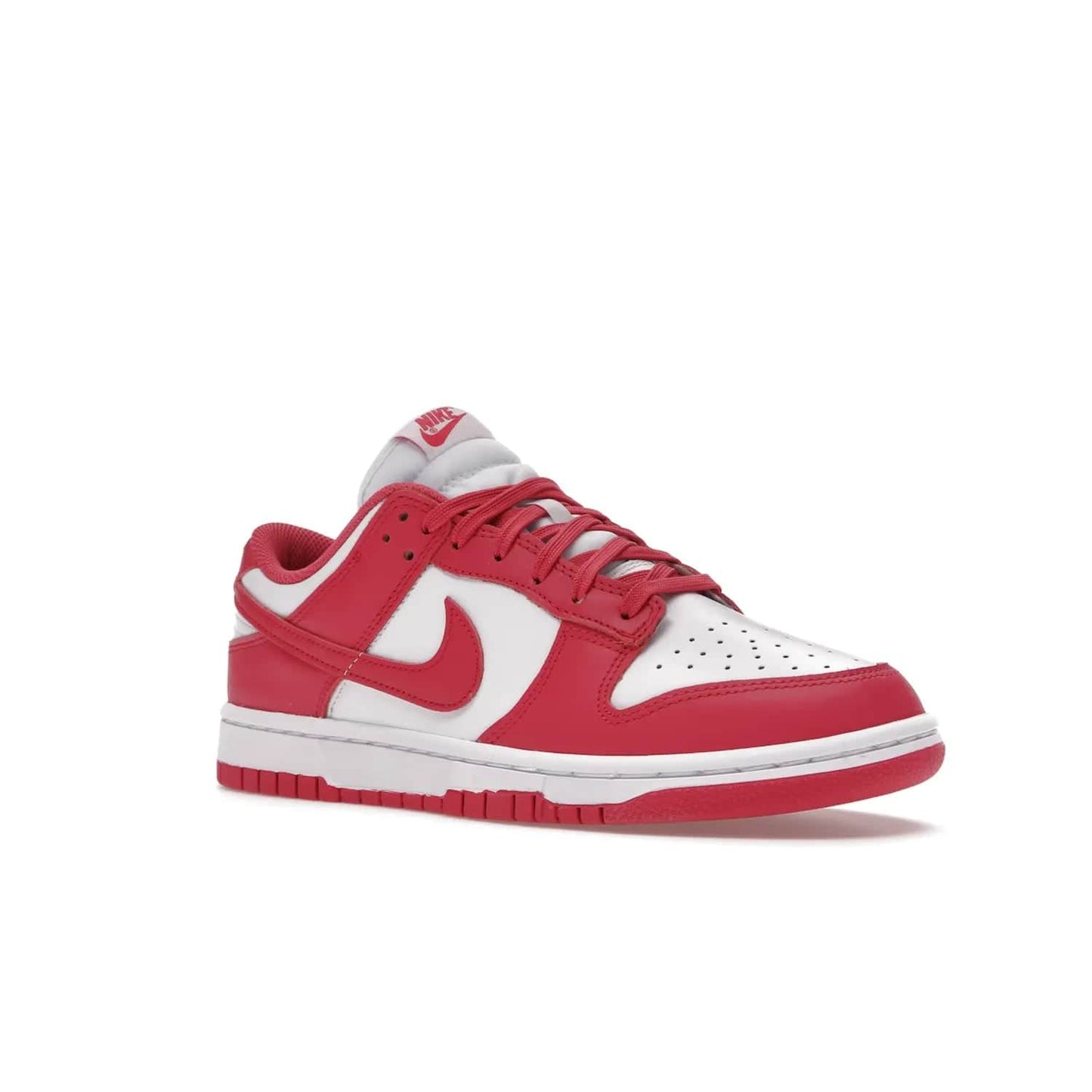 Nike Dunk Low Archeo Pink (Women's) - Image 5 - Only at www.BallersClubKickz.com - Introducing the stylish and comfortable Nike Dunk Low Archeo Pink (Women's). White/Archeo Pink colorway with white leather upper, pink overlays and Swooshes. Get yours now!