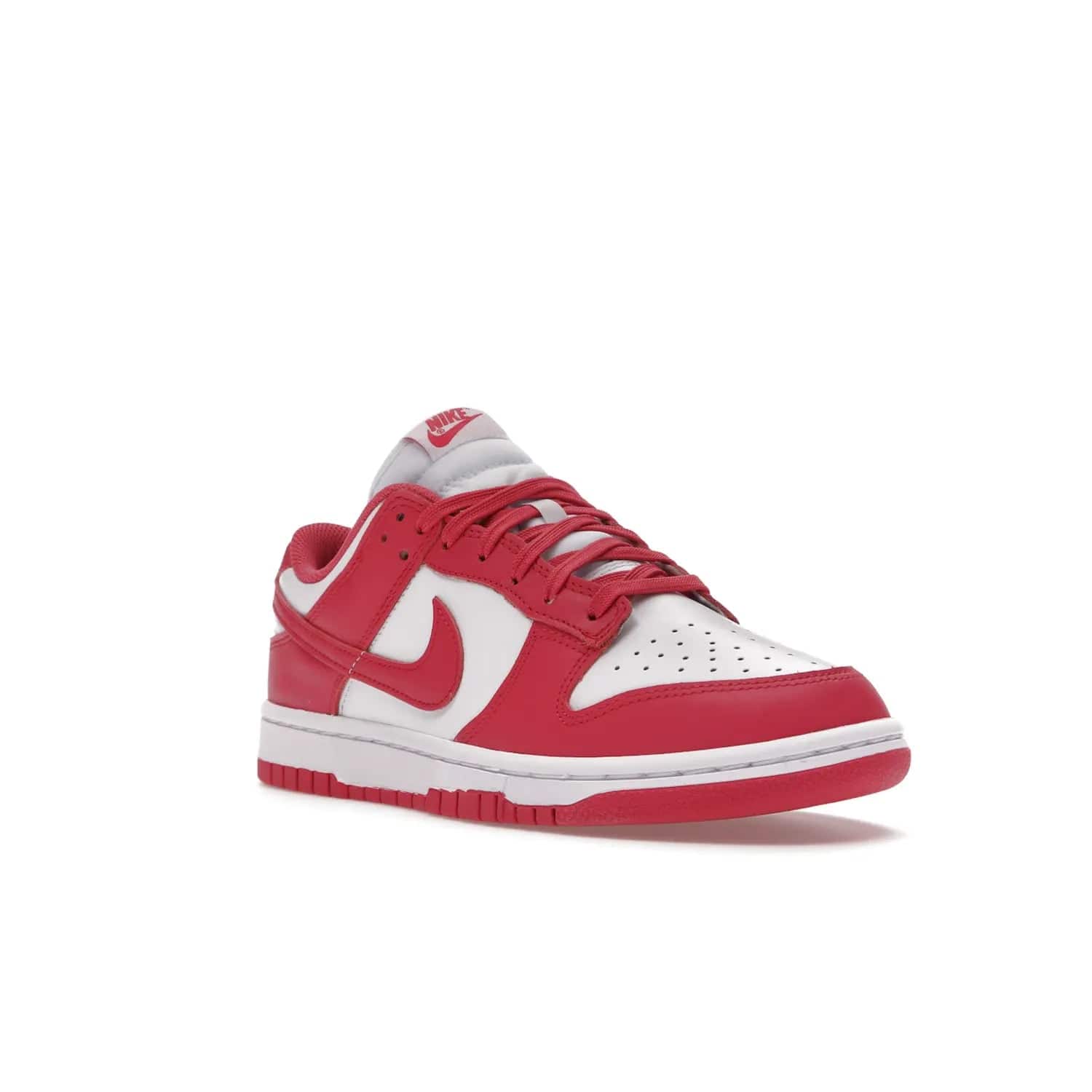 Nike Dunk Low Archeo Pink (Women's) - Image 6 - Only at www.BallersClubKickz.com - Introducing the stylish and comfortable Nike Dunk Low Archeo Pink (Women's). White/Archeo Pink colorway with white leather upper, pink overlays and Swooshes. Get yours now!