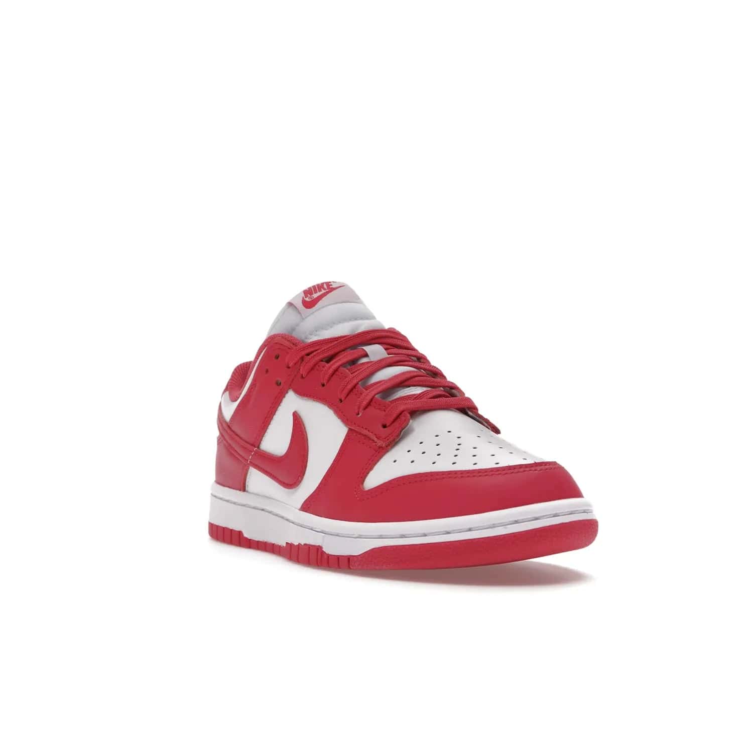 Nike Dunk Low Archeo Pink (Women's) - Image 7 - Only at www.BallersClubKickz.com - Introducing the stylish and comfortable Nike Dunk Low Archeo Pink (Women's). White/Archeo Pink colorway with white leather upper, pink overlays and Swooshes. Get yours now!