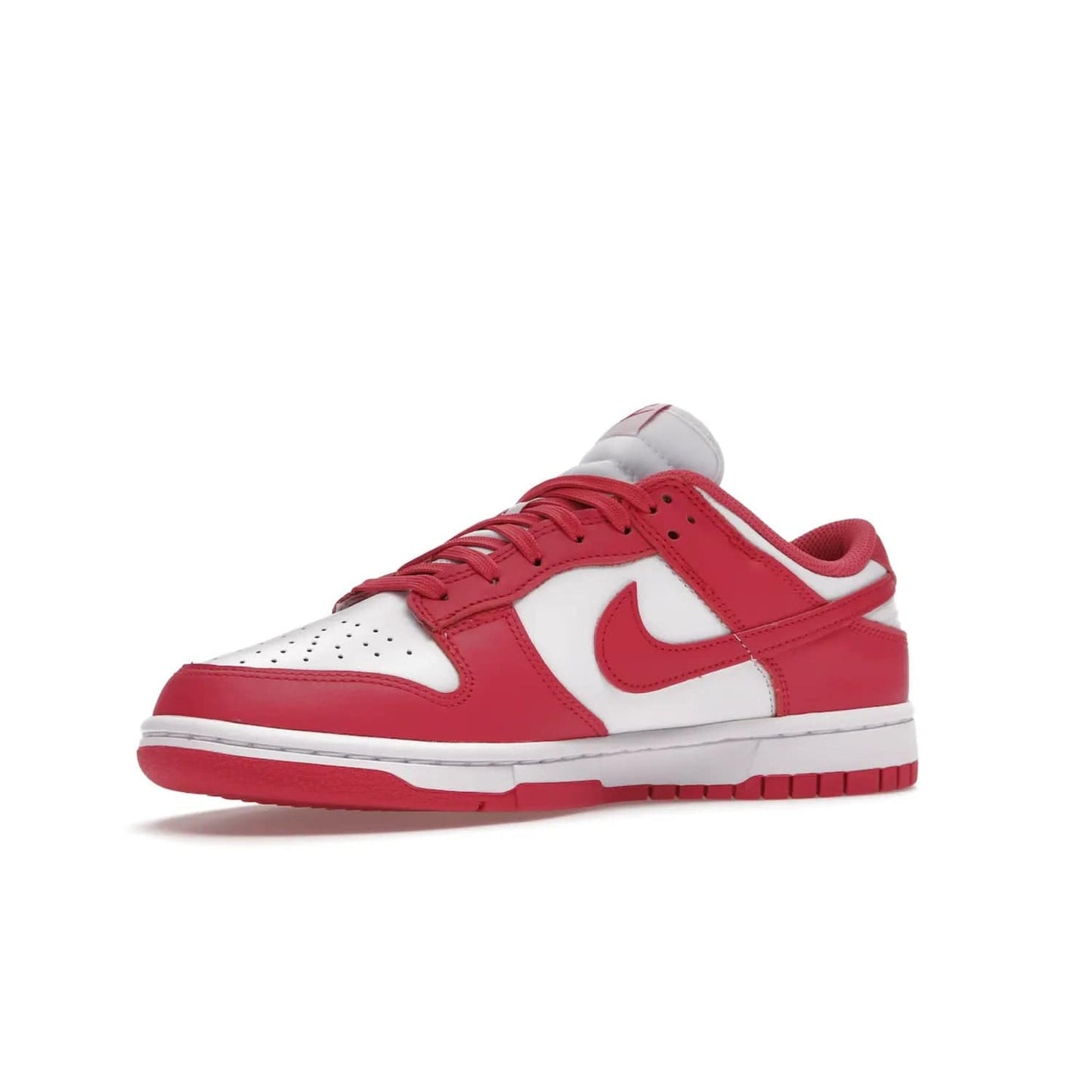 Nike Dunk Low Archeo Pink (Women's) - Image 16 - Only at www.BallersClubKickz.com - Introducing the stylish and comfortable Nike Dunk Low Archeo Pink (Women's). White/Archeo Pink colorway with white leather upper, pink overlays and Swooshes. Get yours now!