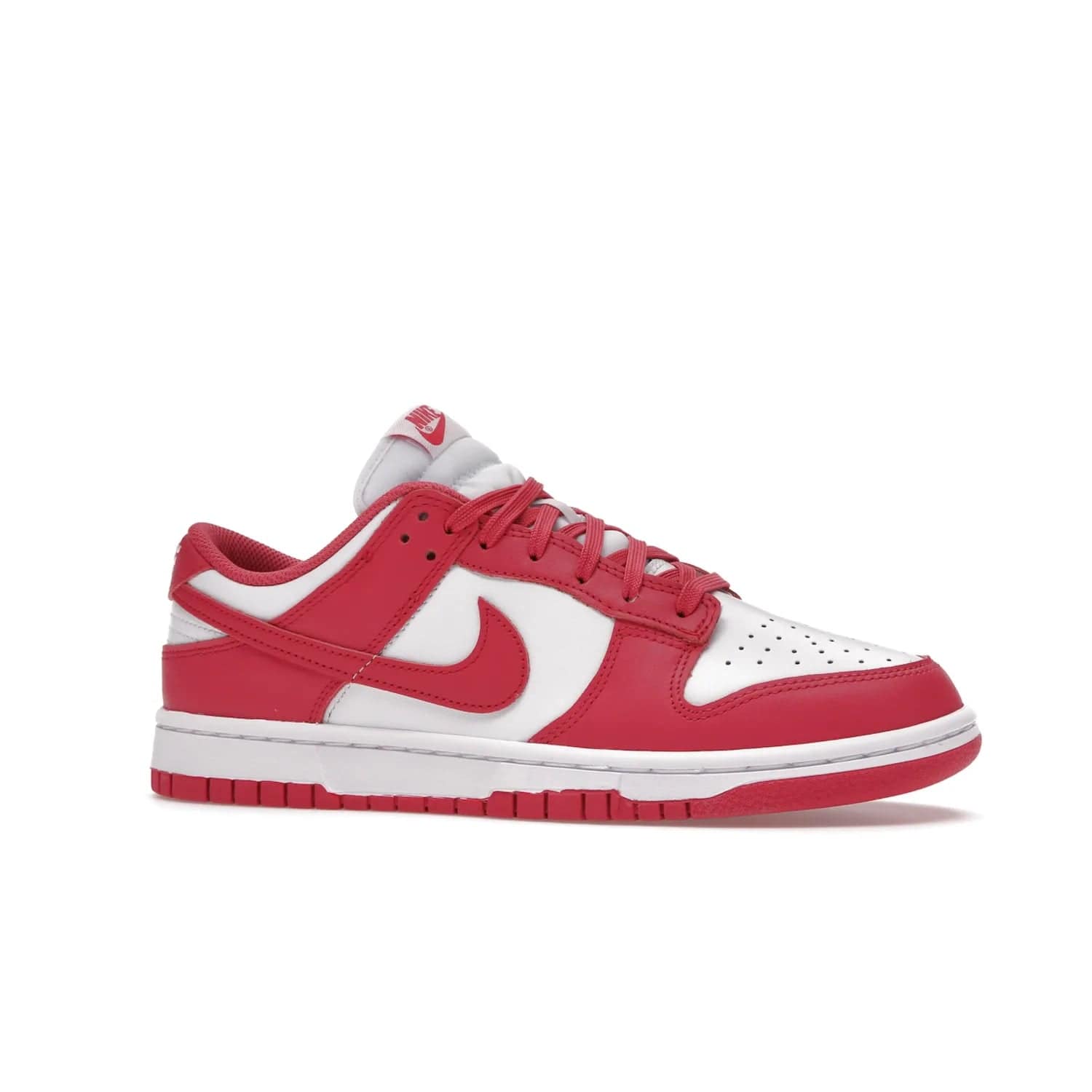 Nike Dunk Low Archeo Pink (Women's) - Image 3 - Only at www.BallersClubKickz.com - Introducing the stylish and comfortable Nike Dunk Low Archeo Pink (Women's). White/Archeo Pink colorway with white leather upper, pink overlays and Swooshes. Get yours now!