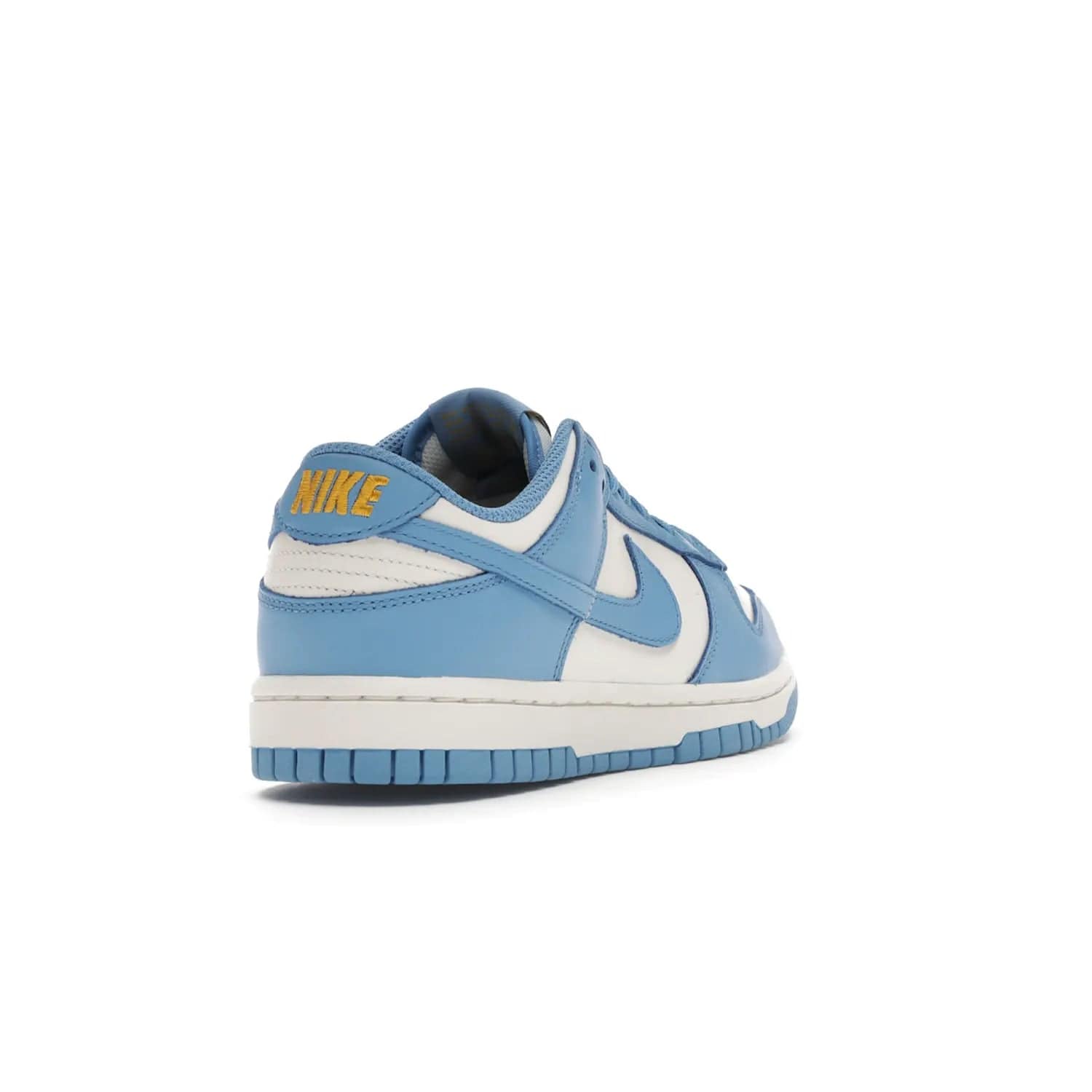 Nike Dunk Low Coast (Women's) - Image 31 - Only at www.BallersClubKickz.com - Iconic UCLA colors honor the west coast with the Nike Dunk Low Coast (Women's), a bold combo of light blue, white and yellow. Light leather upper with white midsole and light EVA outsole offer a modern twist. Released Feb 2021 for $100.