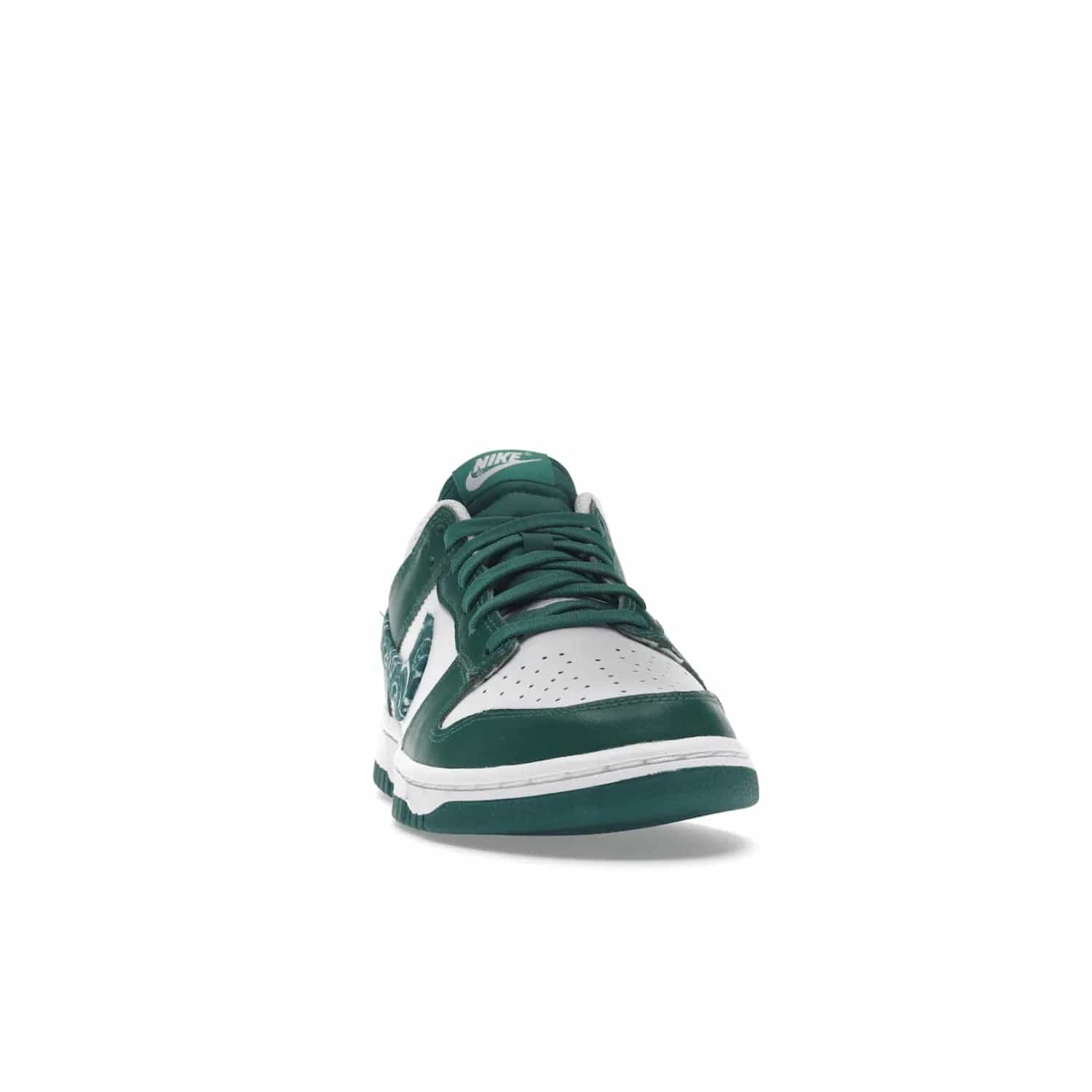 Nike Dunk Low Essential Paisley Pack Green (Women's) - Image 9 - Only at www.BallersClubKickz.com - Get the iconic Nike Dunk Low Essential Paisley Pack Green W. This 2021 sneaker is a must-have! Featuring bandana prints, perforated toe box, and designed outsole for grip. Get it on 10th March for $120.