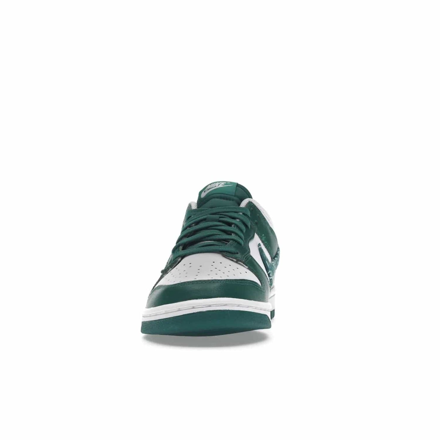 Nike Dunk Low Essential Paisley Pack Green (Women's) - Image 11 - Only at www.BallersClubKickz.com - Get the iconic Nike Dunk Low Essential Paisley Pack Green W. This 2021 sneaker is a must-have! Featuring bandana prints, perforated toe box, and designed outsole for grip. Get it on 10th March for $120.