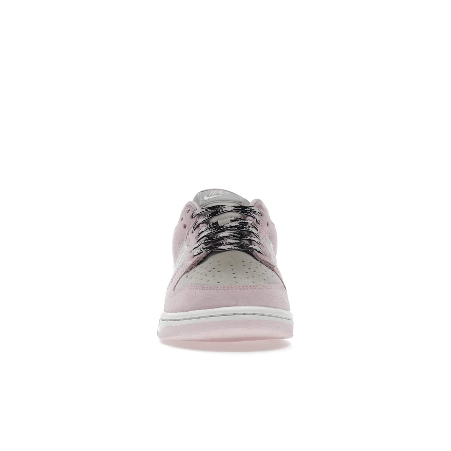 Nike Dunk Low LX Pink Foam (Women's) - Image 10 - Only at www.BallersClubKickz.com - Feminine & fashionable Nike Dunk Low LX Pink Foam W sneaker. Featuring leather and synthetic materials and durable rubber sole. Lace-up design ensures a snug fit. Released Dec. 10th 2022, $120. Stylish and comfortable.