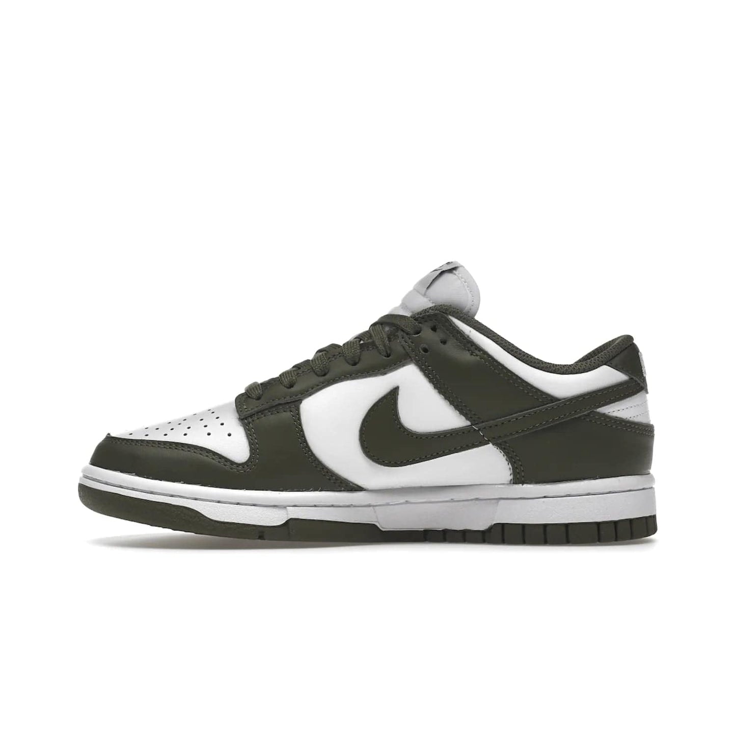 Nike Dunk Low Medium Olive (Women's) - Image 19 - Only at www.BallersClubKickz.com - #
Score a statement-making style with the Nike Dunk Low Medium Olive W. Features all-leather upper, rubber cupsole, and herringbone traction for reliable grip. Get it September 9, 2022.