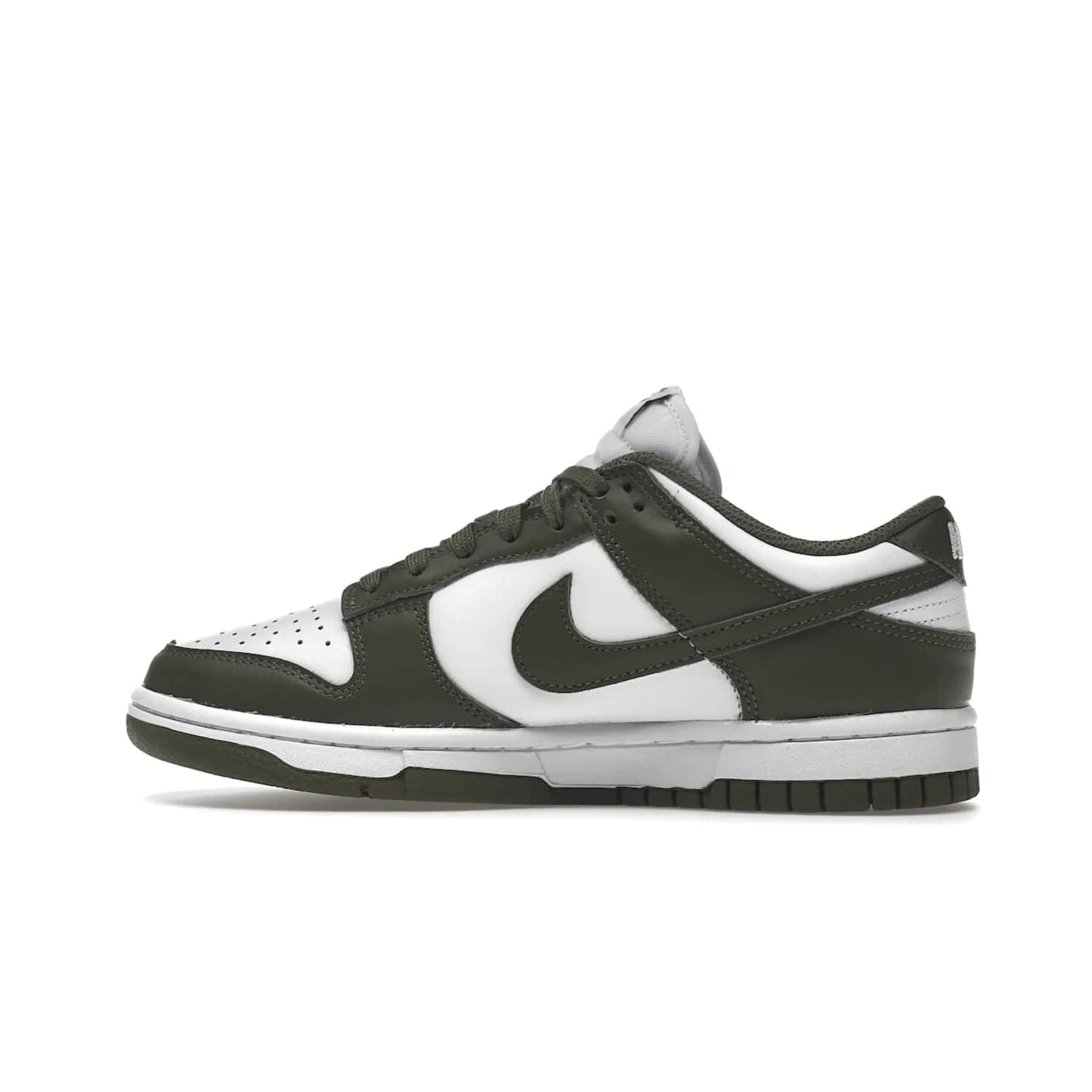 Nike Dunk Low Medium Olive (Women's) - Image 20 - Only at www.BallersClubKickz.com - #
Score a statement-making style with the Nike Dunk Low Medium Olive W. Features all-leather upper, rubber cupsole, and herringbone traction for reliable grip. Get it September 9, 2022.