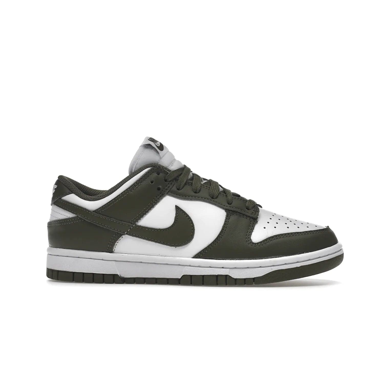 Nike Dunk Low Medium Olive (Women's) - Image 2 - Only at www.BallersClubKickz.com - #
Score a statement-making style with the Nike Dunk Low Medium Olive W. Features all-leather upper, rubber cupsole, and herringbone traction for reliable grip. Get it September 9, 2022.