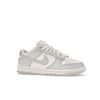 Nike Dunk Low Needlework Sail Aura (Women's) - Image 3 - Only at www.BallersClubKickz.com - Discover the Nike Dunk Low Needlework Sail Aura for Women. Boasting a beautiful Sail and Neutral Grey upper, this stylish sneaker offers durable materials with ultra-soft cushioning for all-day comfort. Get your pair today!