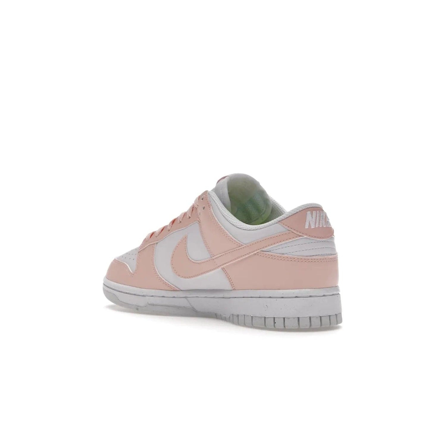 Nike Dunk Low Next Nature Pale Coral (Women's) - Image 24 - Only at www.BallersClubKickz.com - Elevate your style with the limited-edition Nike Dunk Low Next Nature Pale Coral. Featuring flyleather upper, Pale Coral overlays, Swooshes, and matching soles. Out Nov 2021.