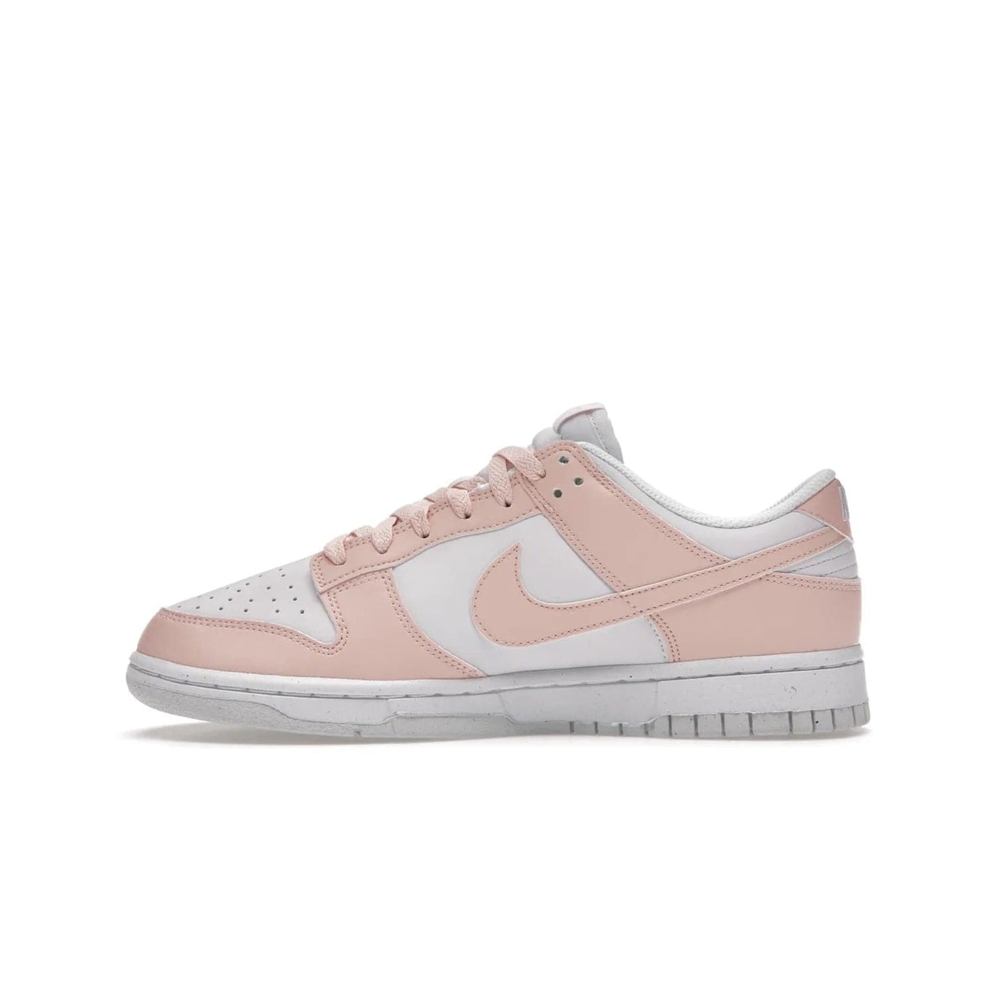Nike Dunk Low Next Nature Pale Coral (Women's) - Image 19 - Only at www.BallersClubKickz.com - Elevate your style with the limited-edition Nike Dunk Low Next Nature Pale Coral. Featuring flyleather upper, Pale Coral overlays, Swooshes, and matching soles. Out Nov 2021.