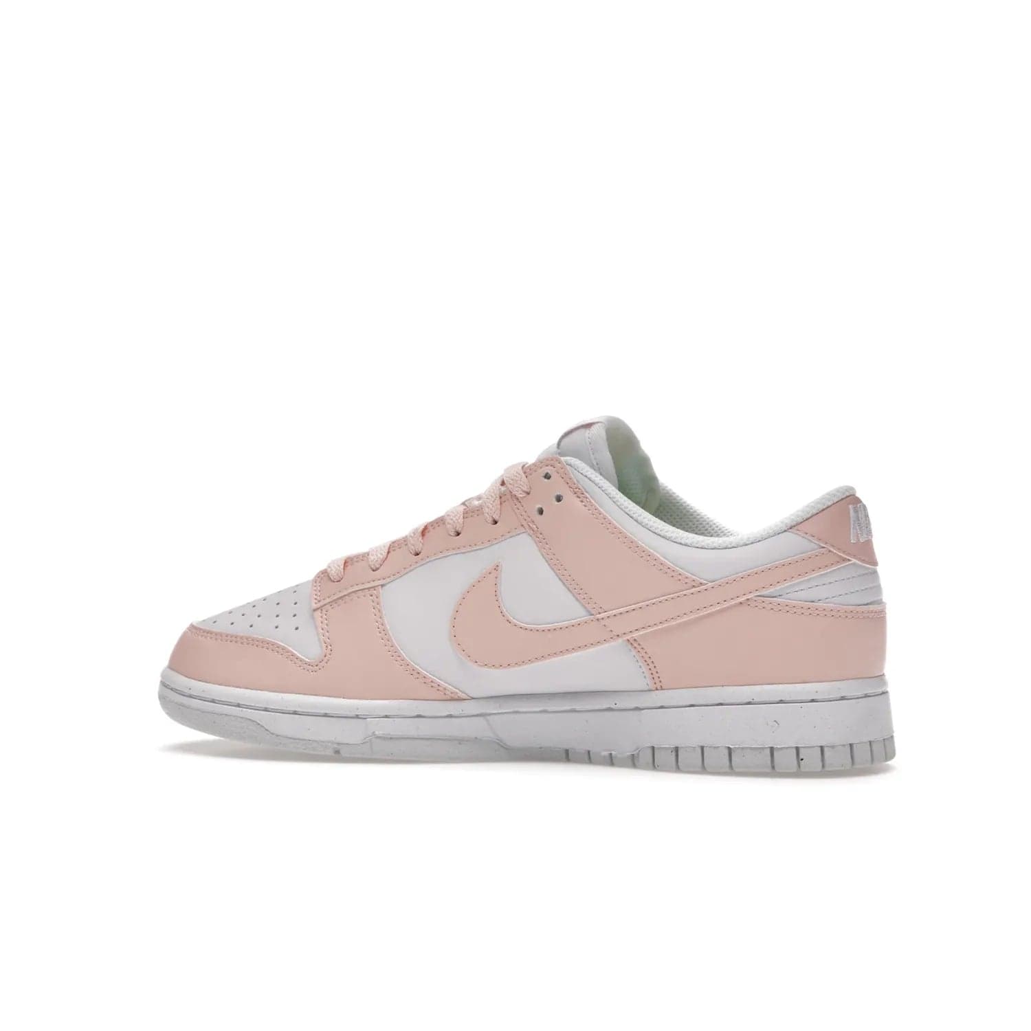 Nike Dunk Low Next Nature Pale Coral (Women's) - Image 21 - Only at www.BallersClubKickz.com - Elevate your style with the limited-edition Nike Dunk Low Next Nature Pale Coral. Featuring flyleather upper, Pale Coral overlays, Swooshes, and matching soles. Out Nov 2021.