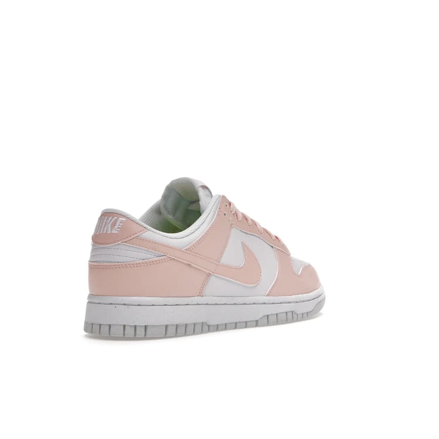Nike Dunk Low Next Nature Pale Coral (Women's) - Image 32 - Only at www.BallersClubKickz.com - Elevate your style with the limited-edition Nike Dunk Low Next Nature Pale Coral. Featuring flyleather upper, Pale Coral overlays, Swooshes, and matching soles. Out Nov 2021.