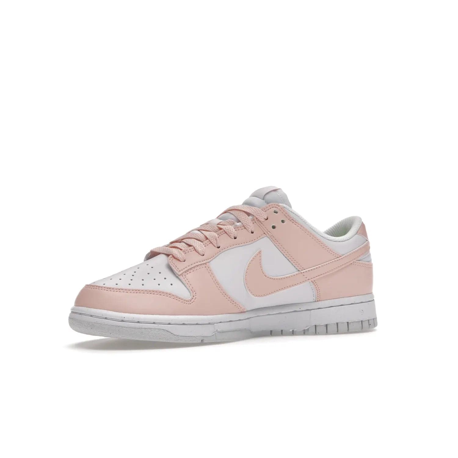 Nike Dunk Low Next Nature Pale Coral (Women's) - Image 16 - Only at www.BallersClubKickz.com - Elevate your style with the limited-edition Nike Dunk Low Next Nature Pale Coral. Featuring flyleather upper, Pale Coral overlays, Swooshes, and matching soles. Out Nov 2021.