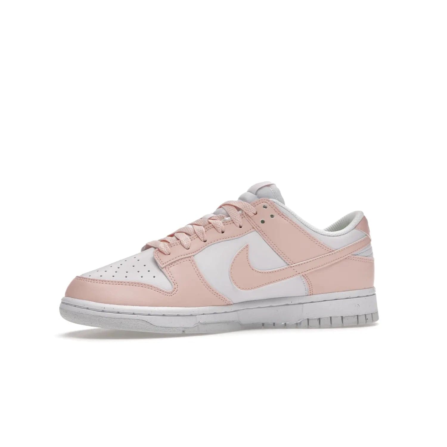 Nike Dunk Low Next Nature Pale Coral (Women's) - Image 17 - Only at www.BallersClubKickz.com - Elevate your style with the limited-edition Nike Dunk Low Next Nature Pale Coral. Featuring flyleather upper, Pale Coral overlays, Swooshes, and matching soles. Out Nov 2021.