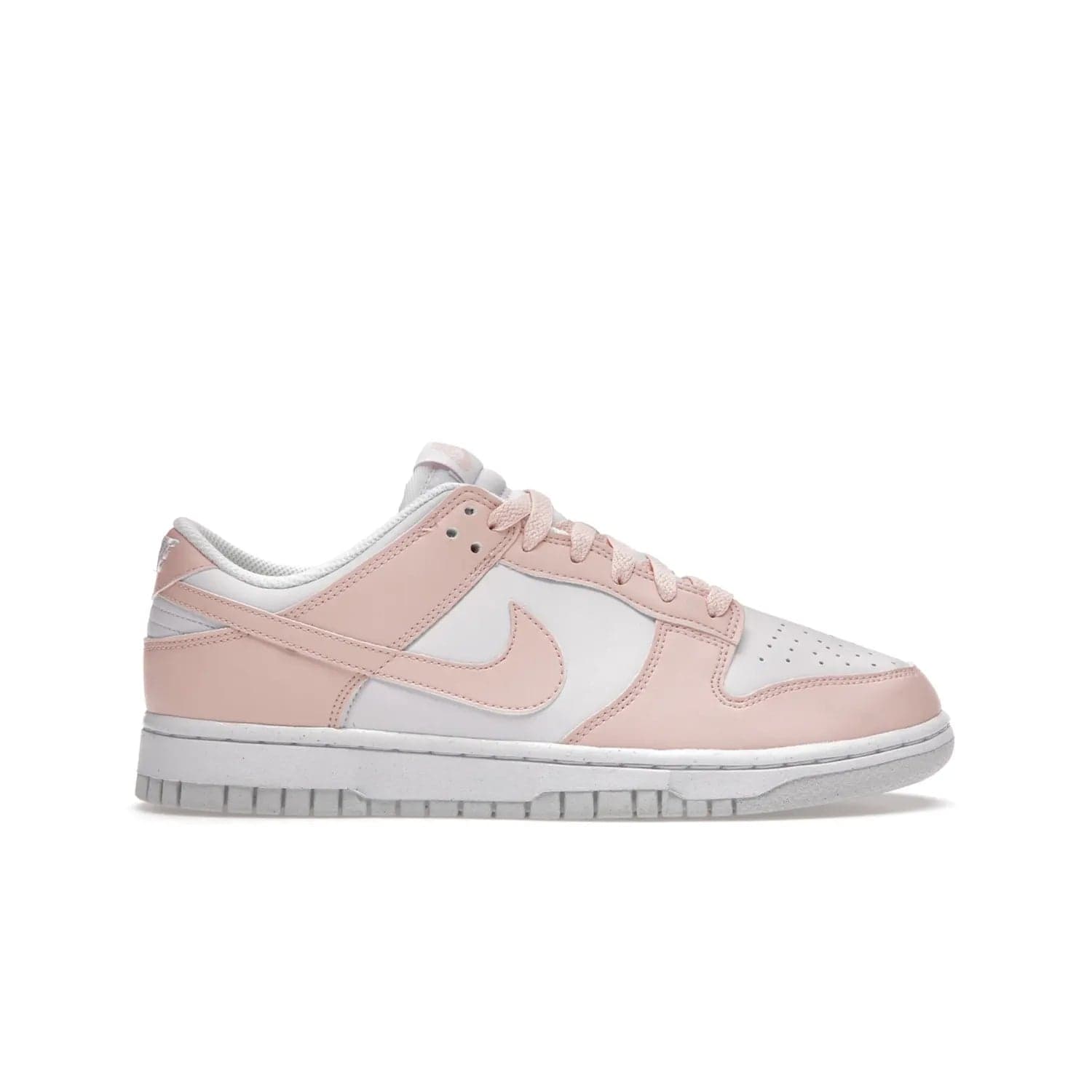 Nike Dunk Low Next Nature Pale Coral (Women's) - Image 1 - Only at www.BallersClubKickz.com - Elevate your style with the limited-edition Nike Dunk Low Next Nature Pale Coral. Featuring flyleather upper, Pale Coral overlays, Swooshes, and matching soles. Out Nov 2021.