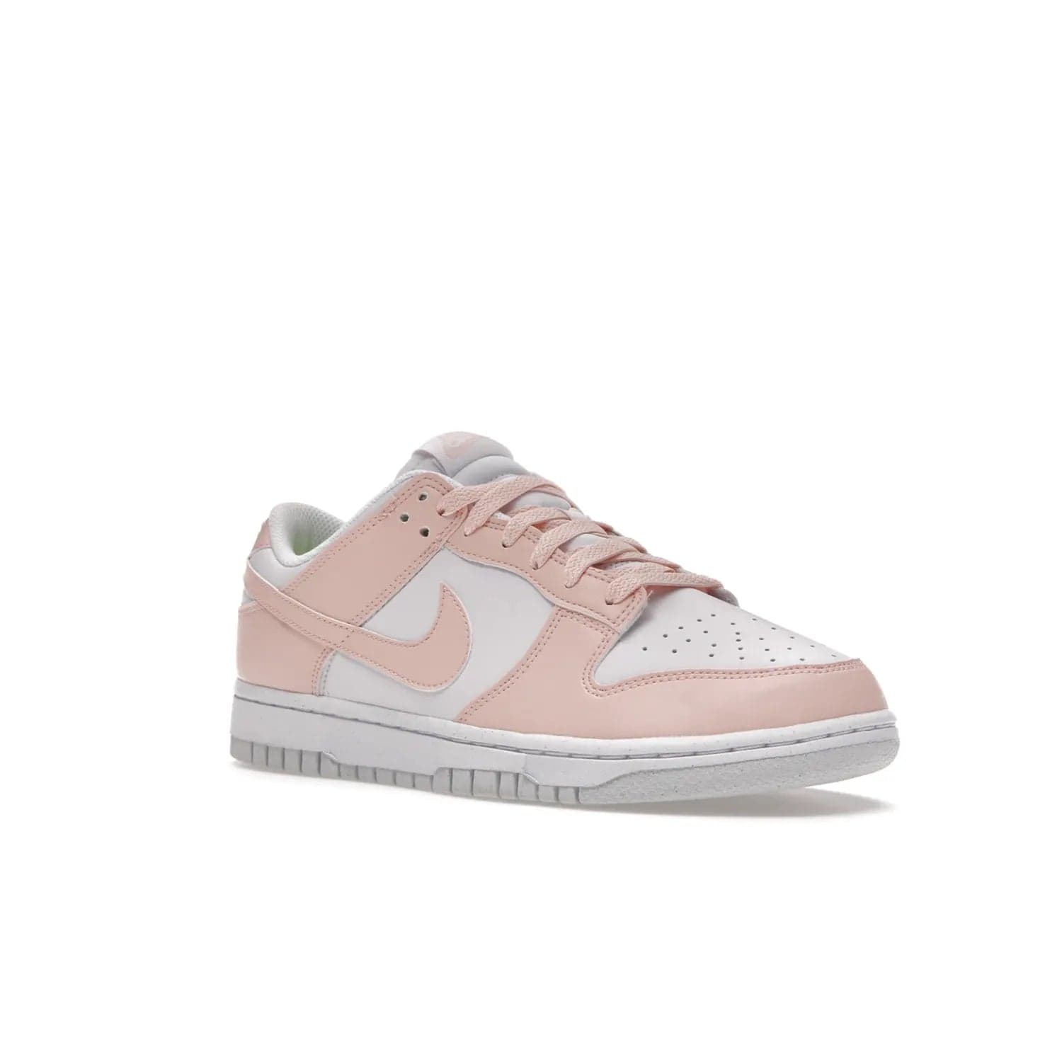 Nike Dunk Low Next Nature Pale Coral (Women's) - Image 5 - Only at www.BallersClubKickz.com - Elevate your style with the limited-edition Nike Dunk Low Next Nature Pale Coral. Featuring flyleather upper, Pale Coral overlays, Swooshes, and matching soles. Out Nov 2021.