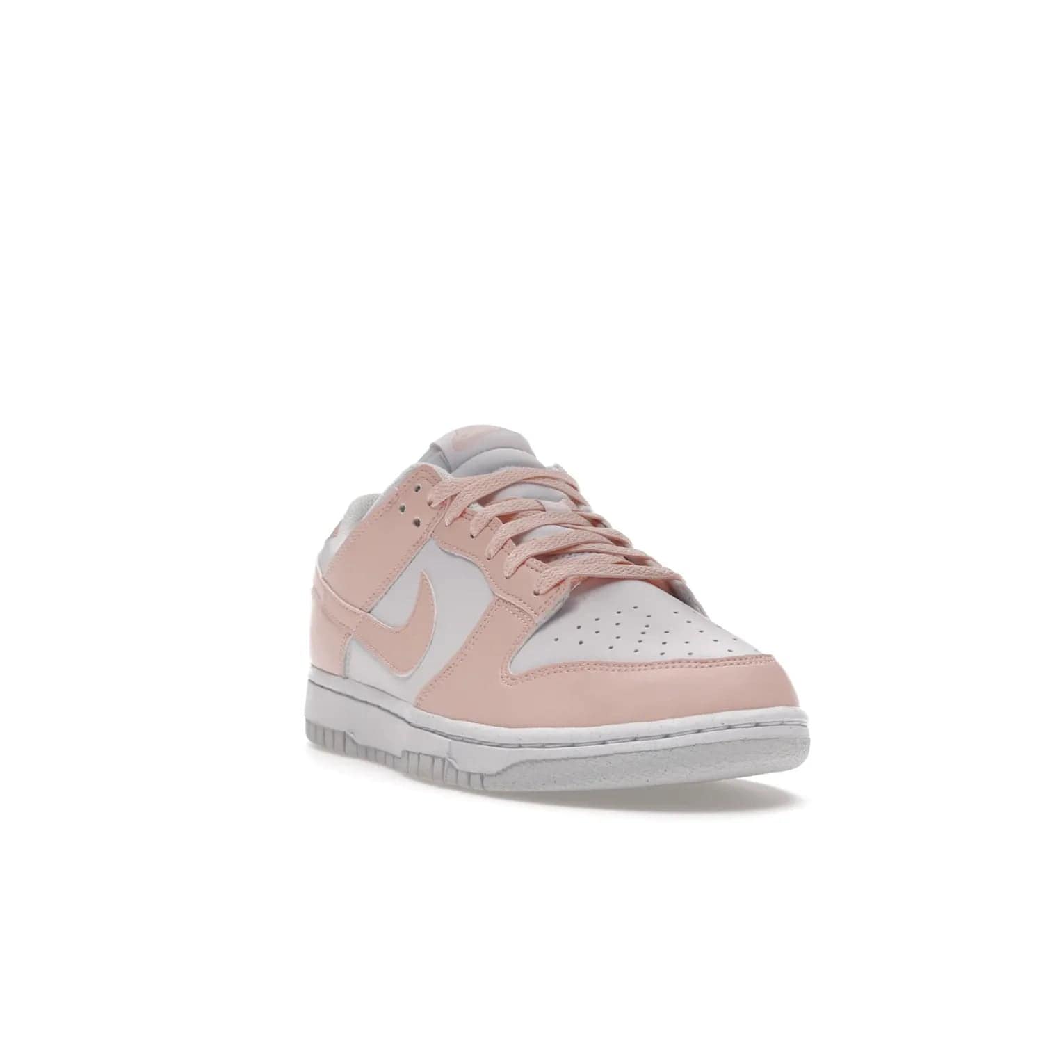 Nike Dunk Low Next Nature Pale Coral (Women's) - Image 7 - Only at www.BallersClubKickz.com - Elevate your style with the limited-edition Nike Dunk Low Next Nature Pale Coral. Featuring flyleather upper, Pale Coral overlays, Swooshes, and matching soles. Out Nov 2021.