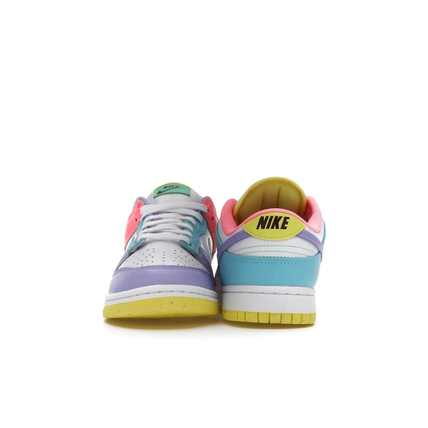 Nike Dunk Low SE Easter Candy (Women's) - Image 10 - Only at www.BallersClubKickz.com - UP
The Nike Dunk Low SE Easter Candy (Women's) brings a stylish touch to any outfit with its white leather upper, colorful accents, and multicolor speckle detailing. Shop now before they're gone.