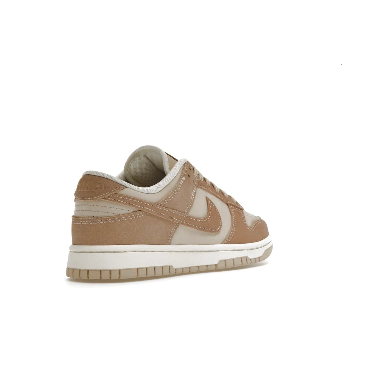 Nike Dunk Low SE Sand Drift (Women's) - Image 32 - Only at www.BallersClubKickz.com - Get the classic style and all-day comfort of the Women's Nike Dunk Low SE Sand Drift. The perfect shoe for day-to-night looks, featuring a combination sand drift and hemp-sail upper, white midsole and tan outsole. Shop now and experience the fashion and function.