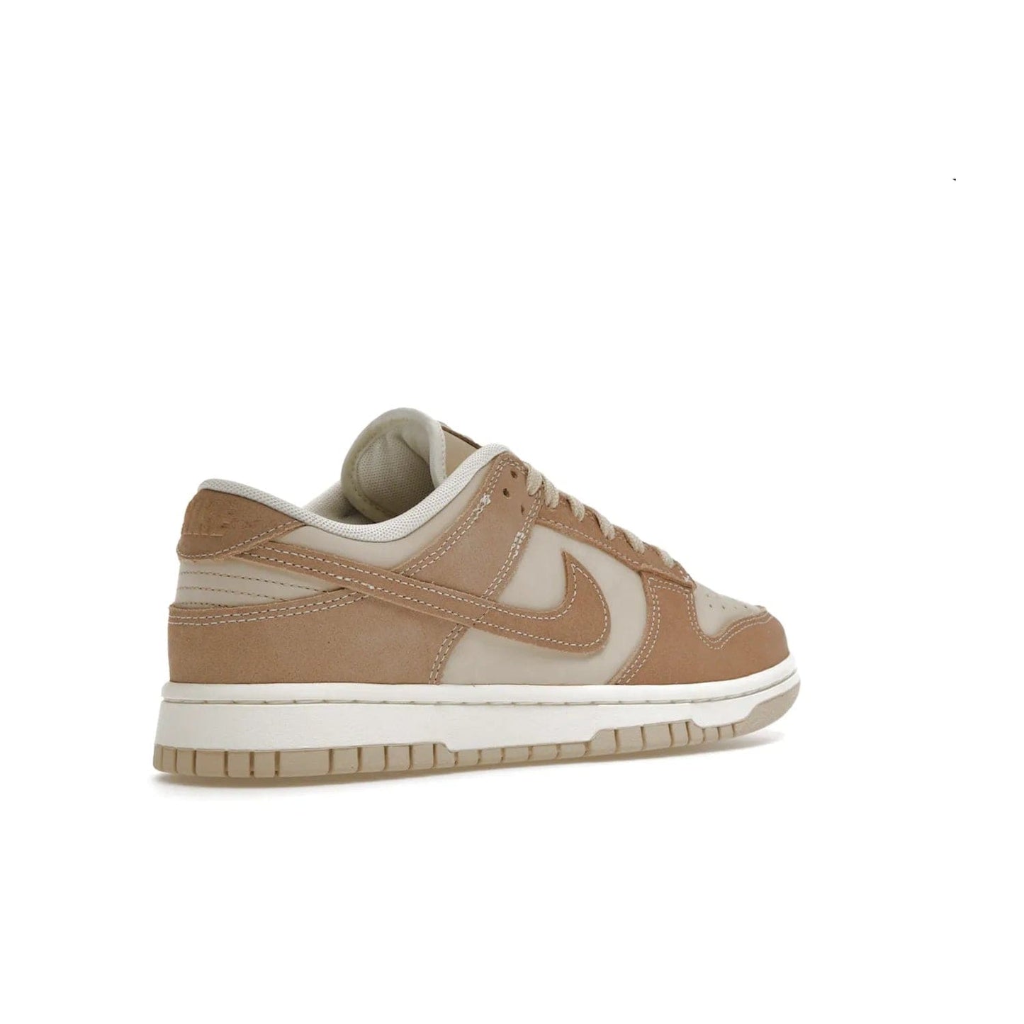 Nike Dunk Low SE Sand Drift (Women's) - Image 33 - Only at www.BallersClubKickz.com - Get the classic style and all-day comfort of the Women's Nike Dunk Low SE Sand Drift. The perfect shoe for day-to-night looks, featuring a combination sand drift and hemp-sail upper, white midsole and tan outsole. Shop now and experience the fashion and function.