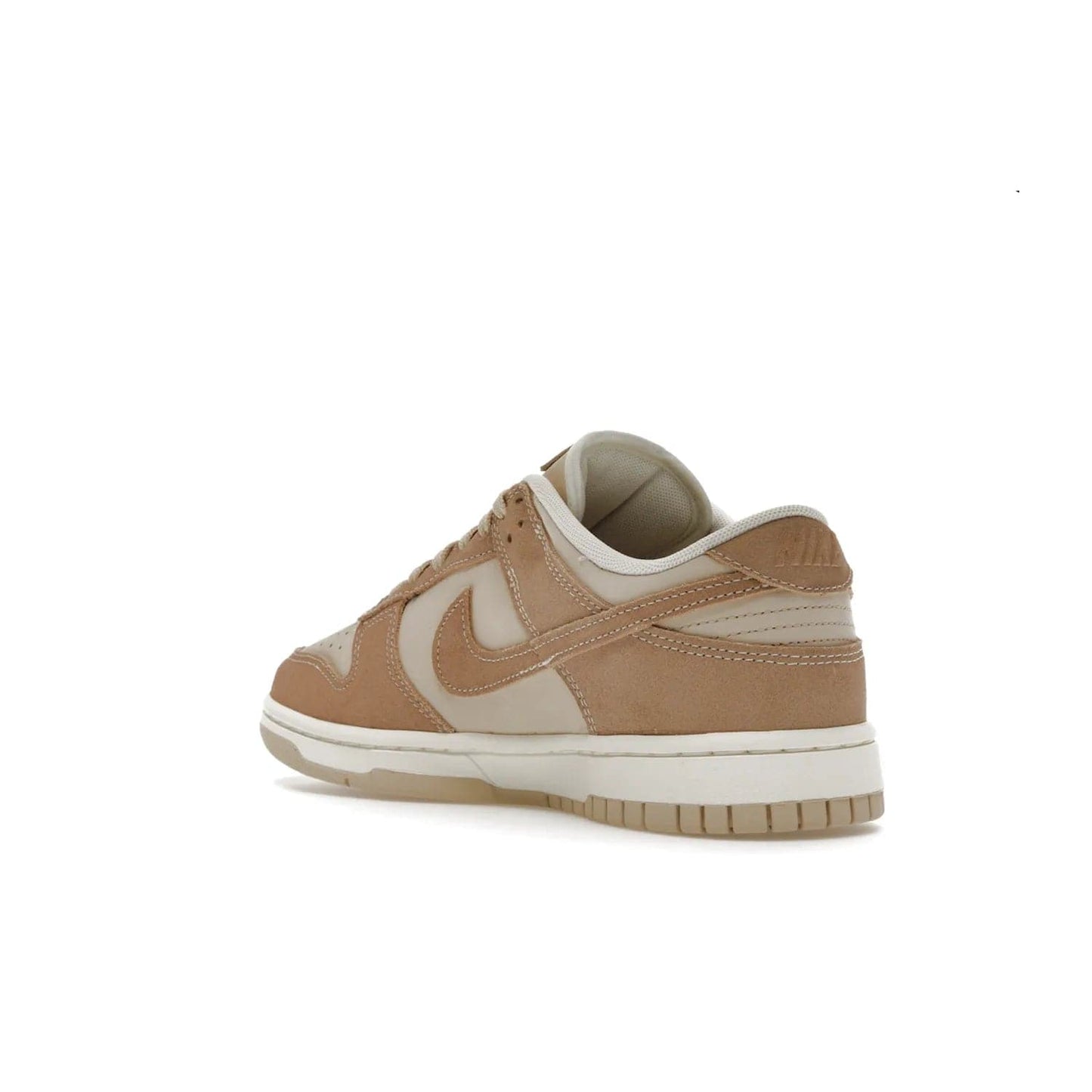 Nike Dunk Low SE Sand Drift (Women's) - Image 24 - Only at www.BallersClubKickz.com - Get the classic style and all-day comfort of the Women's Nike Dunk Low SE Sand Drift. The perfect shoe for day-to-night looks, featuring a combination sand drift and hemp-sail upper, white midsole and tan outsole. Shop now and experience the fashion and function.