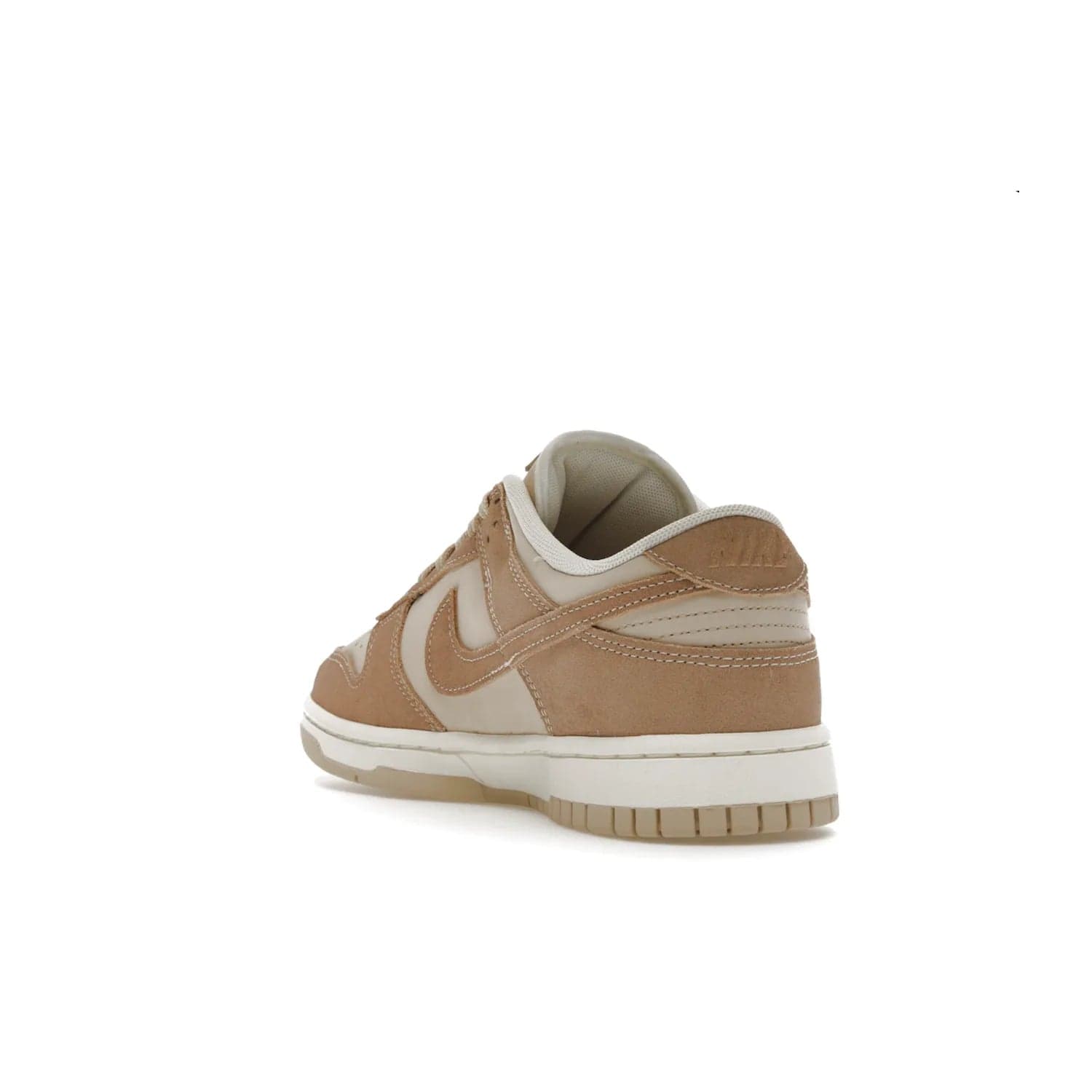 Nike Dunk Low SE Sand Drift (Women's) - Image 25 - Only at www.BallersClubKickz.com - Get the classic style and all-day comfort of the Women's Nike Dunk Low SE Sand Drift. The perfect shoe for day-to-night looks, featuring a combination sand drift and hemp-sail upper, white midsole and tan outsole. Shop now and experience the fashion and function.