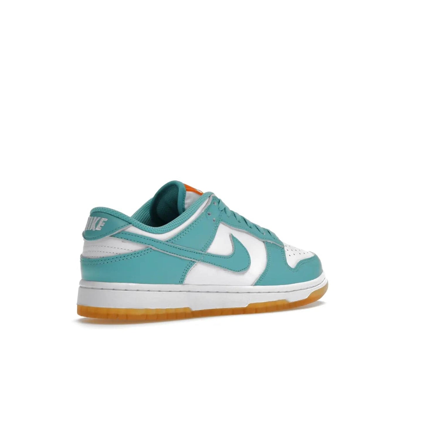 Nike Dunk Low Teal Zeal (Women's) - Image 33 - Only at www.BallersClubKickz.com - A white leather upper with teal overlays and Swooshes, plus yellow and embroidered accents make the Nike Dunk Low Teal Zeal (Women's) the perfect statement piece for any wardrobe.