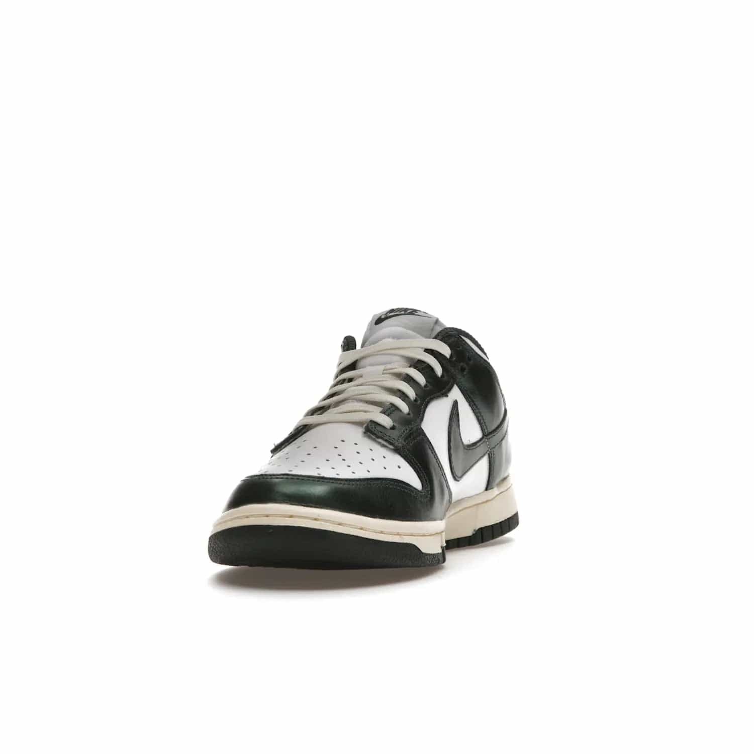 Nike Dunk Low Vintage Green (Women's) - Image 12 - Only at www.BallersClubKickz.com - Vintage-inspired Nike Dunk Low Retro Green (W) combines classic white and Pro Green leather upper with yellowing for a perfect retro look. Now available for 2021.