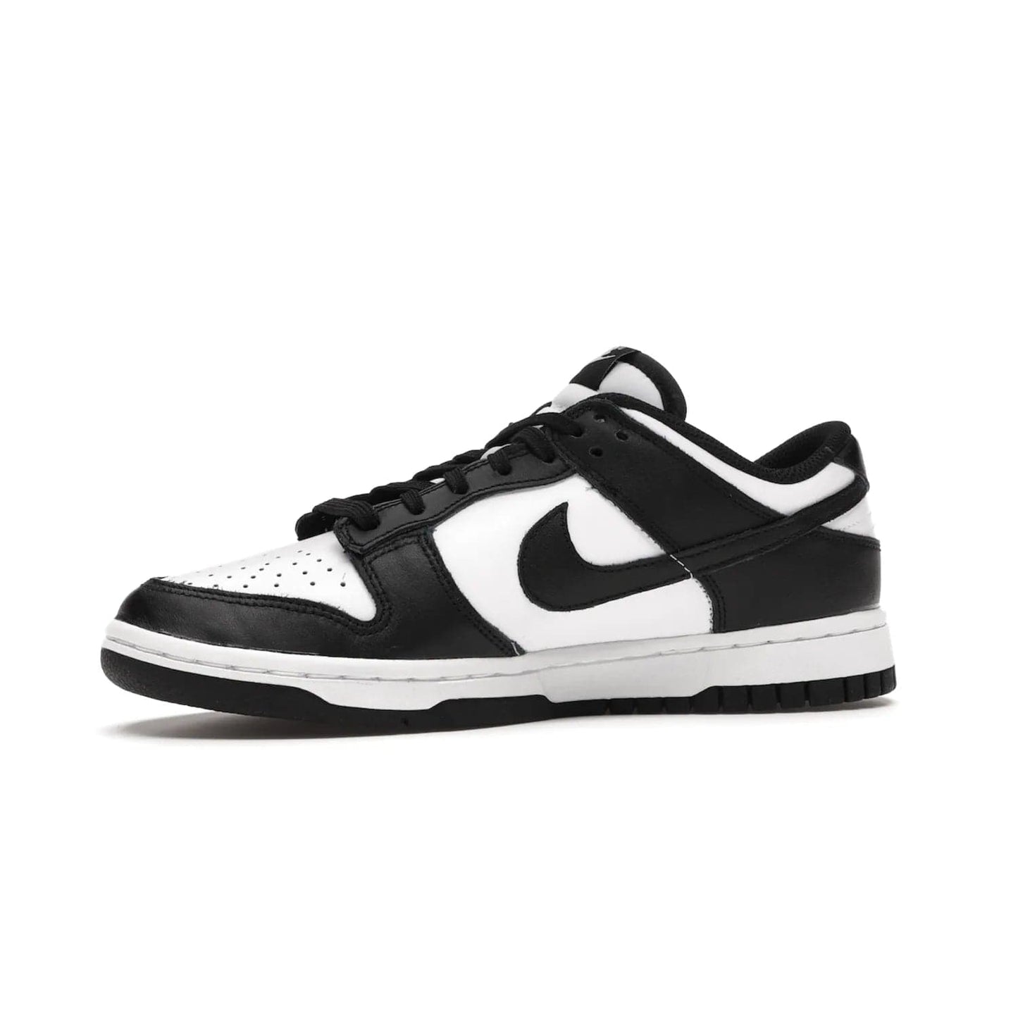 Nike Dunk Low Retro White Black Panda (2021) (Women's) - Image 17 - Only at www.BallersClubKickz.com - Say hello to the new Nike Dunk Low Retro White Black Panda (2021) (Women's)! White & black leather upper with Nike Swoosh logo. Get your pair for $100 in March 2021! Shop now!