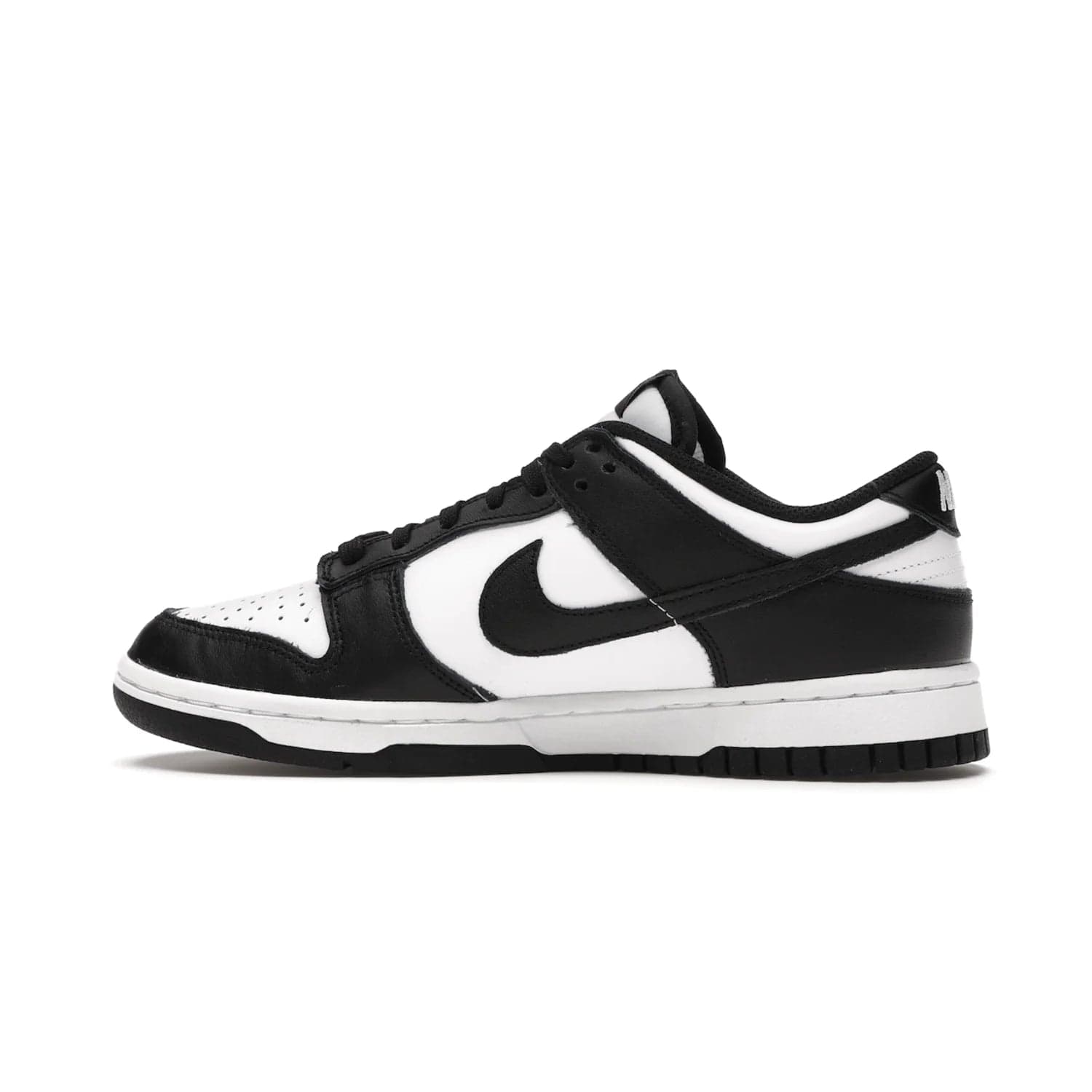 Nike Dunk Low Retro White Black Panda (2021) (Women's) - Image 20 - Only at www.BallersClubKickz.com - Say hello to the new Nike Dunk Low Retro White Black Panda (2021) (Women's)! White & black leather upper with Nike Swoosh logo. Get your pair for $100 in March 2021! Shop now!