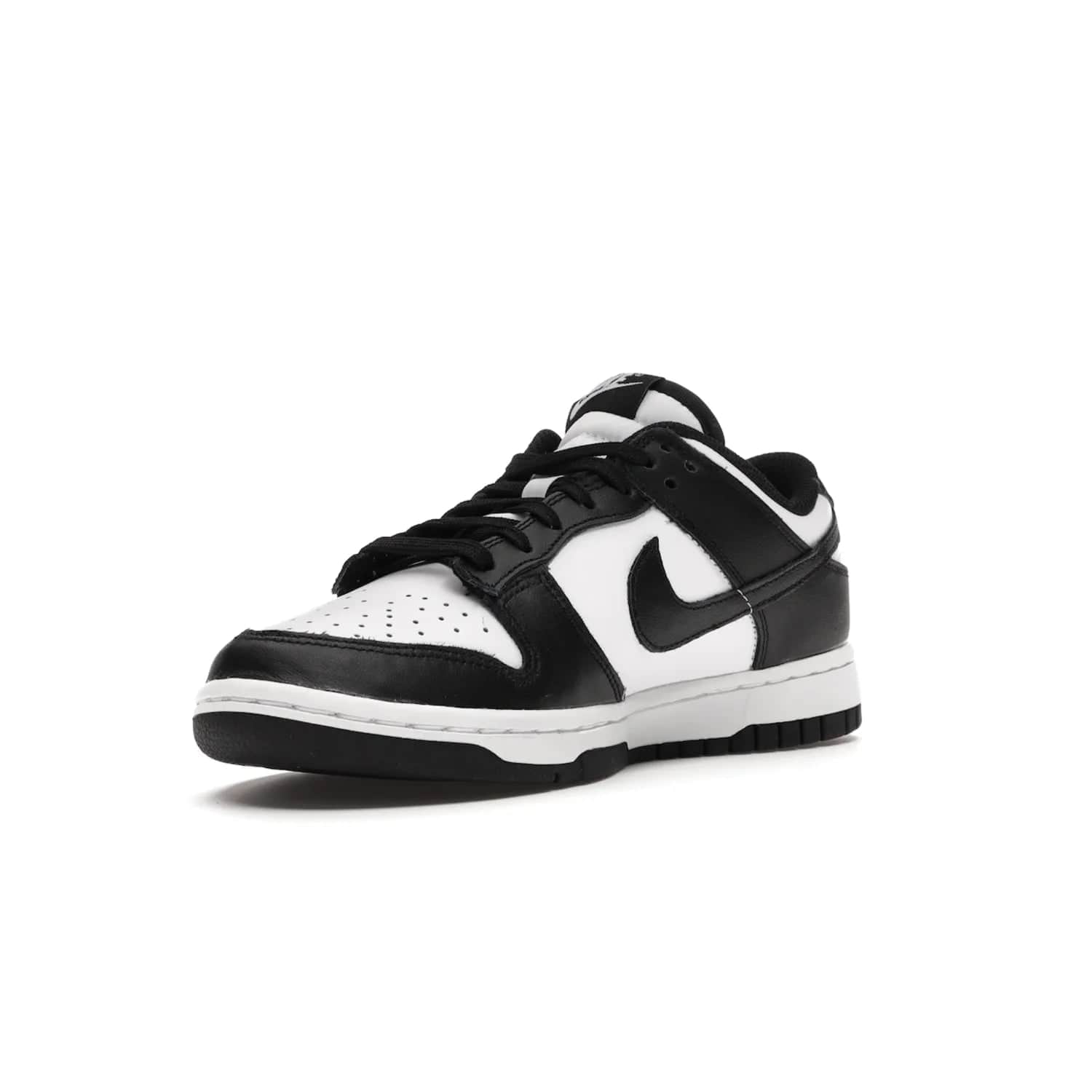 Nike Dunk Low Retro White Black Panda (2021) (Women's) - Image 14 - Only at www.BallersClubKickz.com - Say hello to the new Nike Dunk Low Retro White Black Panda (2021) (Women's)! White & black leather upper with Nike Swoosh logo. Get your pair for $100 in March 2021! Shop now!