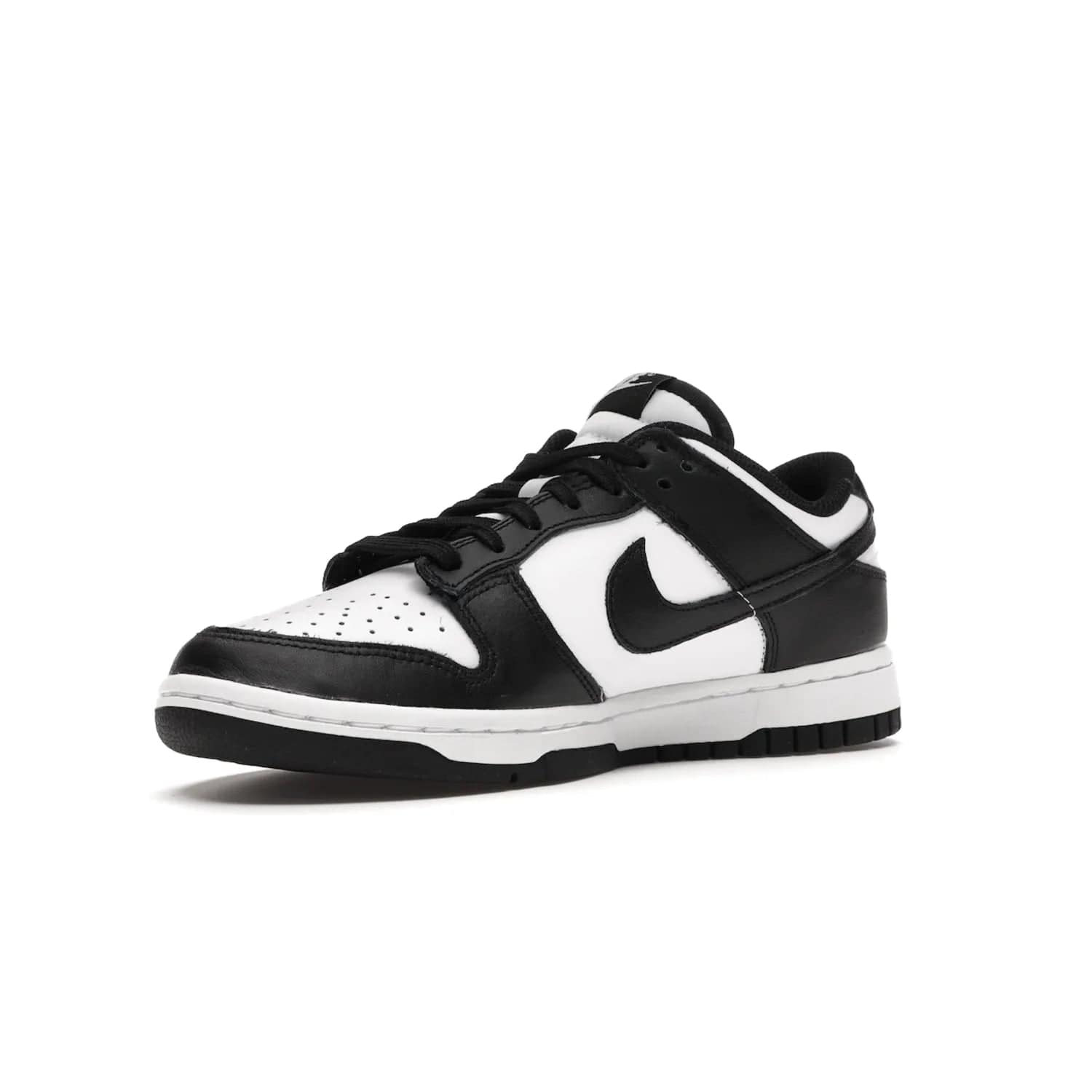 Nike Dunk Low Retro White Black Panda (2021) (Women's) - Image 15 - Only at www.BallersClubKickz.com - Say hello to the new Nike Dunk Low Retro White Black Panda (2021) (Women's)! White & black leather upper with Nike Swoosh logo. Get your pair for $100 in March 2021! Shop now!