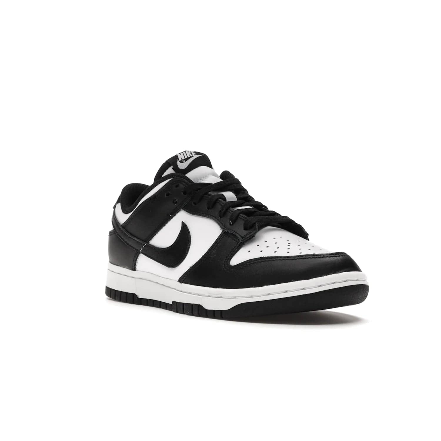 Nike Dunk Low Retro White Black Panda (2021) (Women's) - Image 6 - Only at www.BallersClubKickz.com - Say hello to the new Nike Dunk Low Retro White Black Panda (2021) (Women's)! White & black leather upper with Nike Swoosh logo. Get your pair for $100 in March 2021! Shop now!